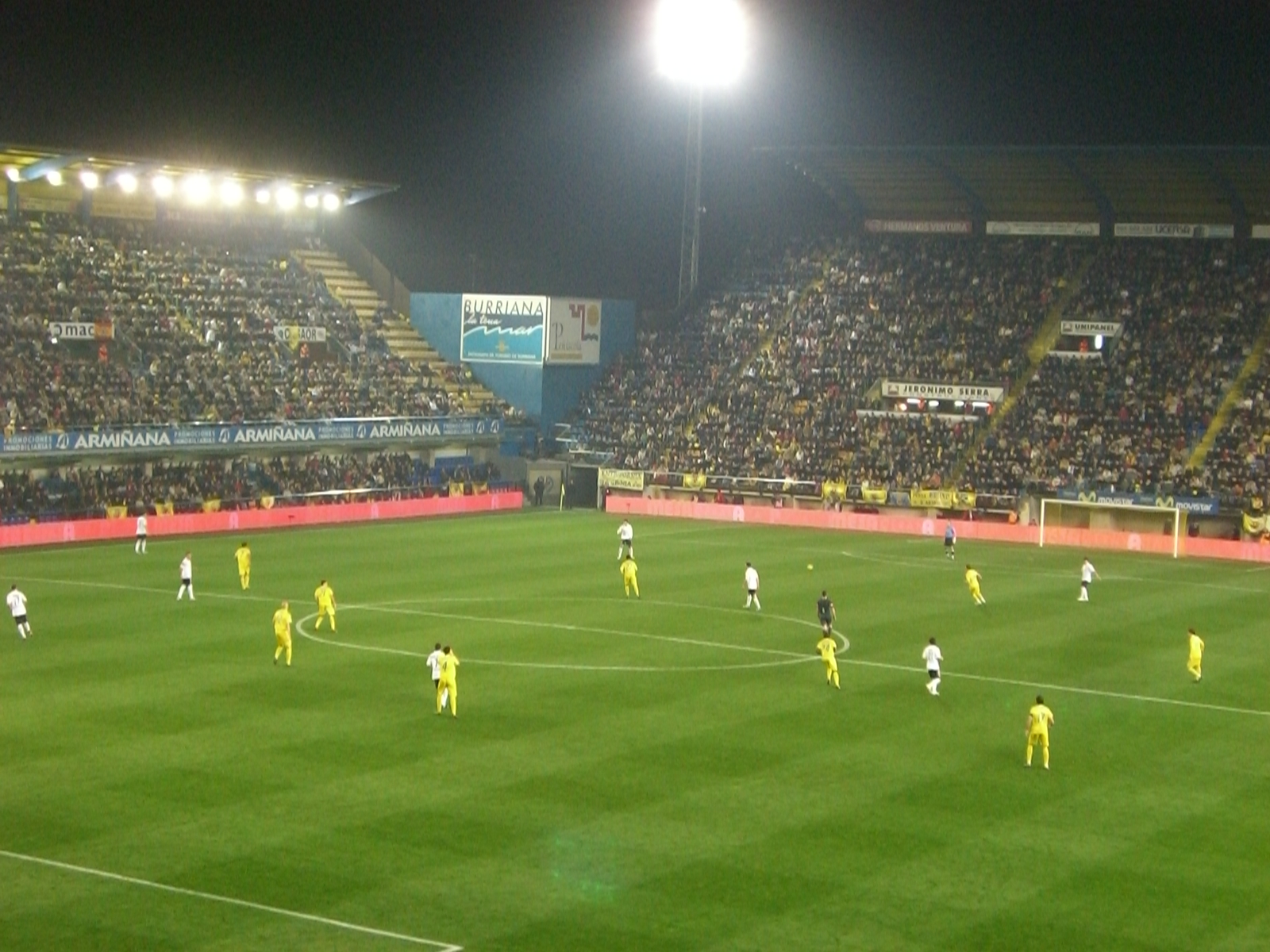 Partido «Villarreal C. F. 2-Young Boys 0», martes de noviembre de 2021