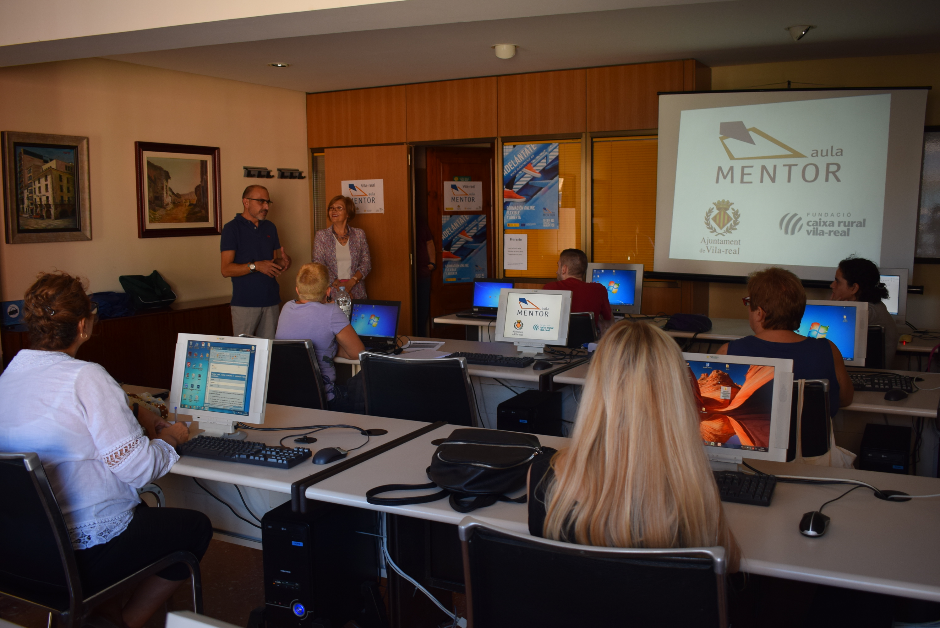 El Aula Mentor inicia el curso con los exámenes de octubre