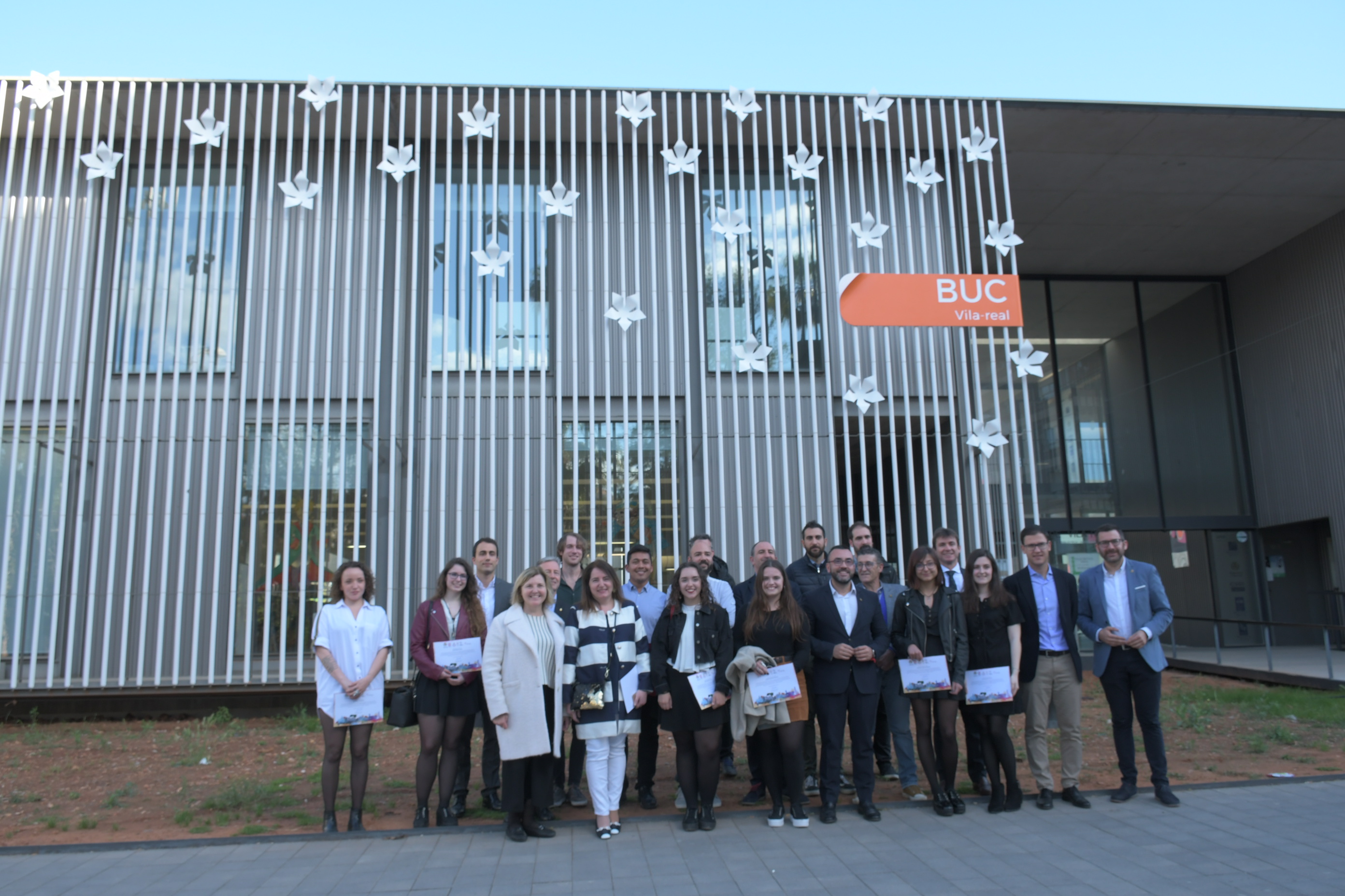 Vila-real premia a los alumnos y profesores de la EASD por el proyecto de arquitectura efímera de la BUC