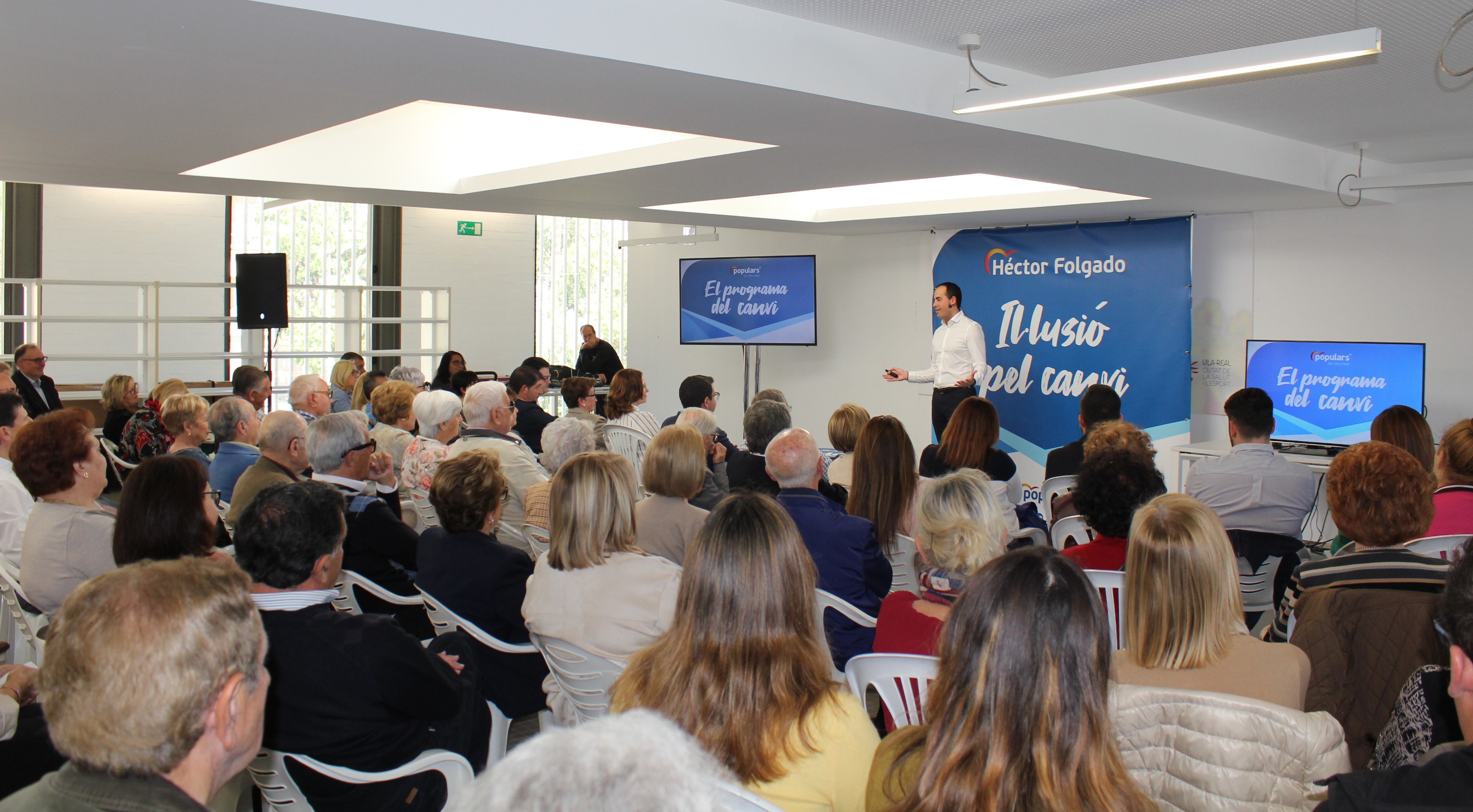 El PP promete recuperar el centro de salud en la zona centro.