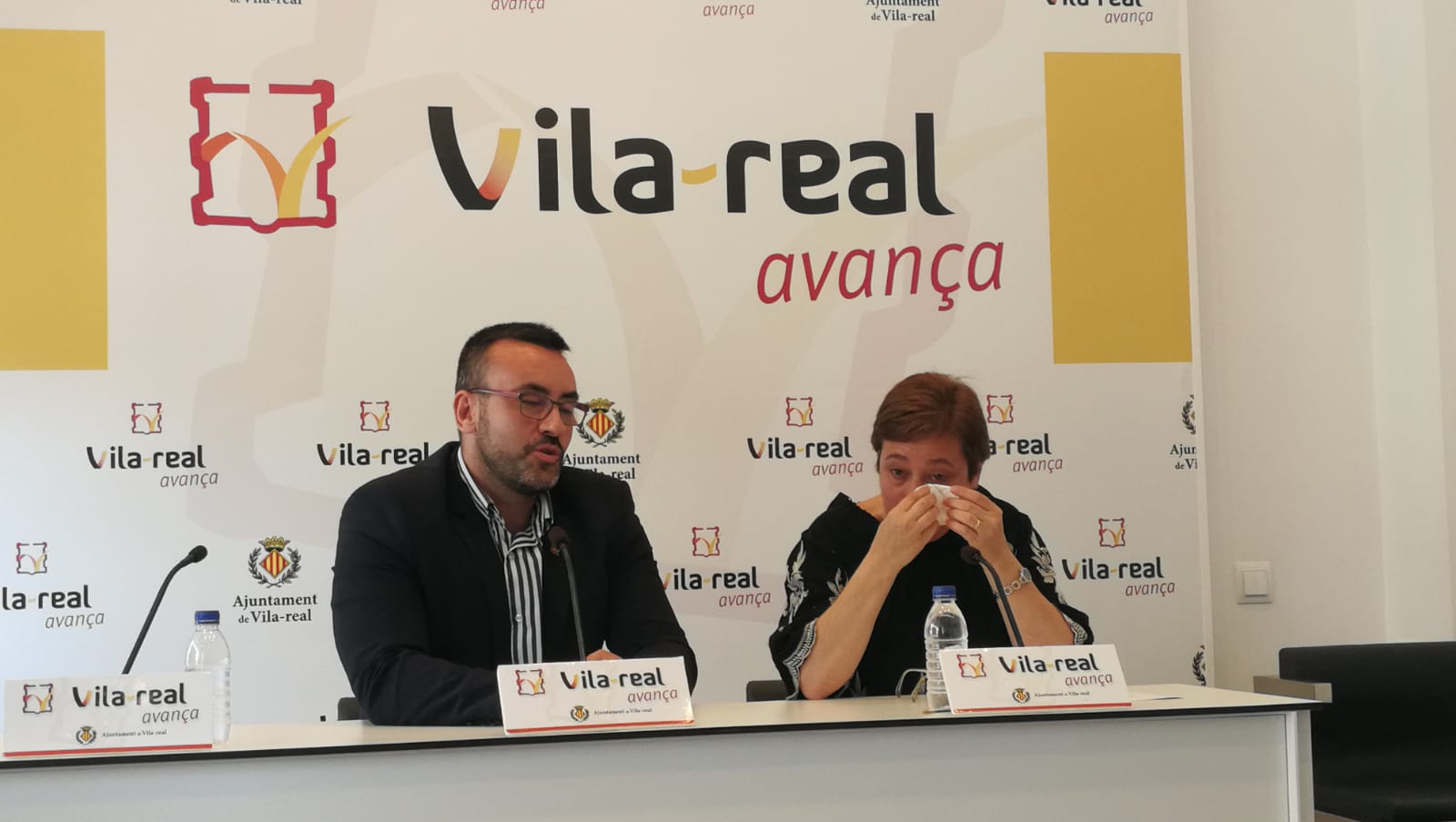 Despedida de Sabina Escrig.