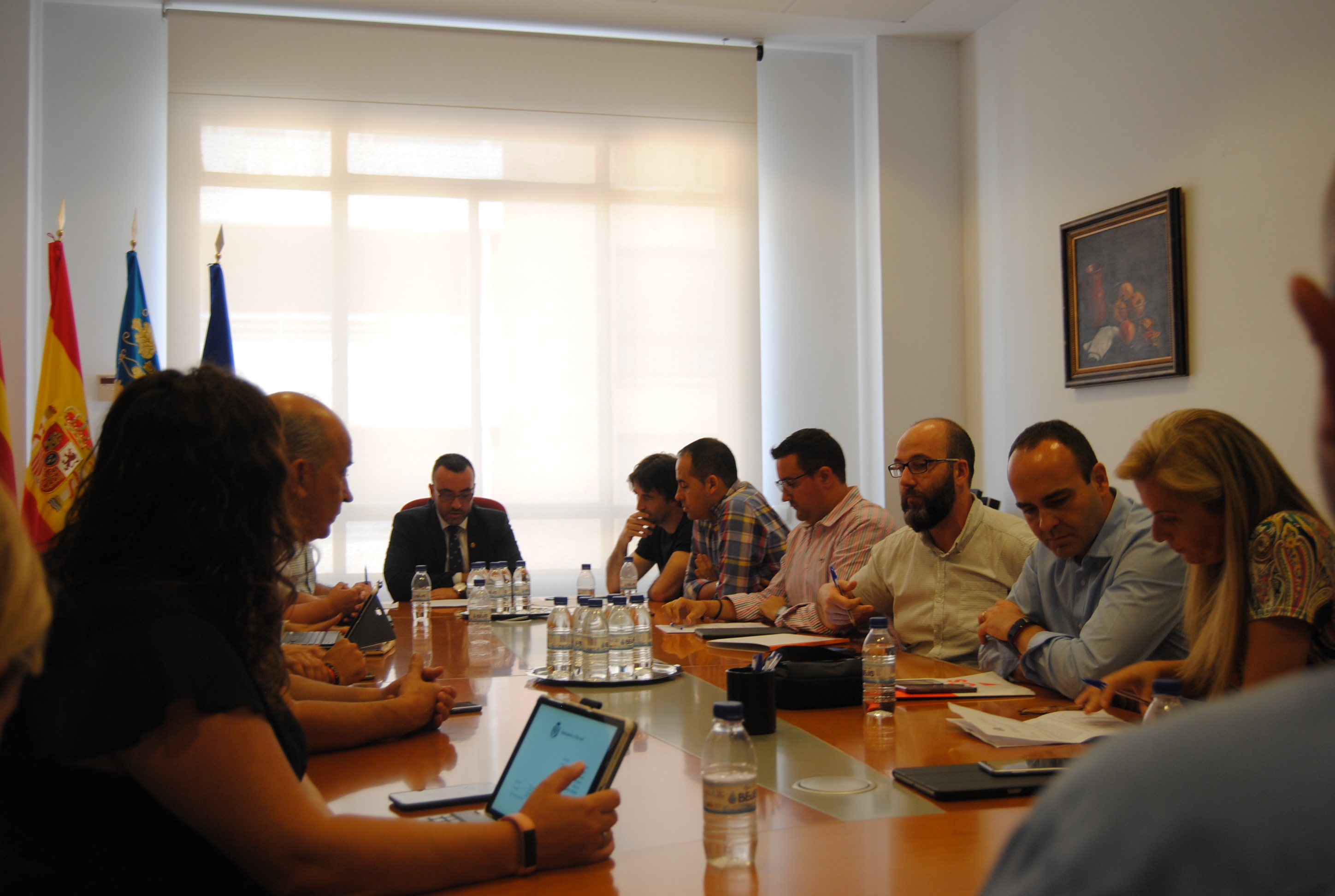 Vila-real constituye la Junta de Coordinación del nuevo mandato con los concejales de PSPV y Podem.