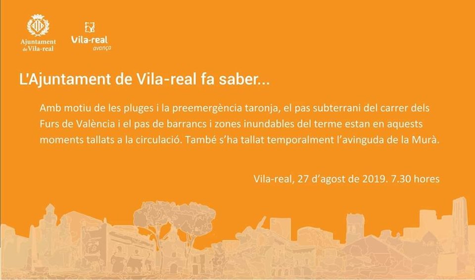 Accesos cortados por lluvias.