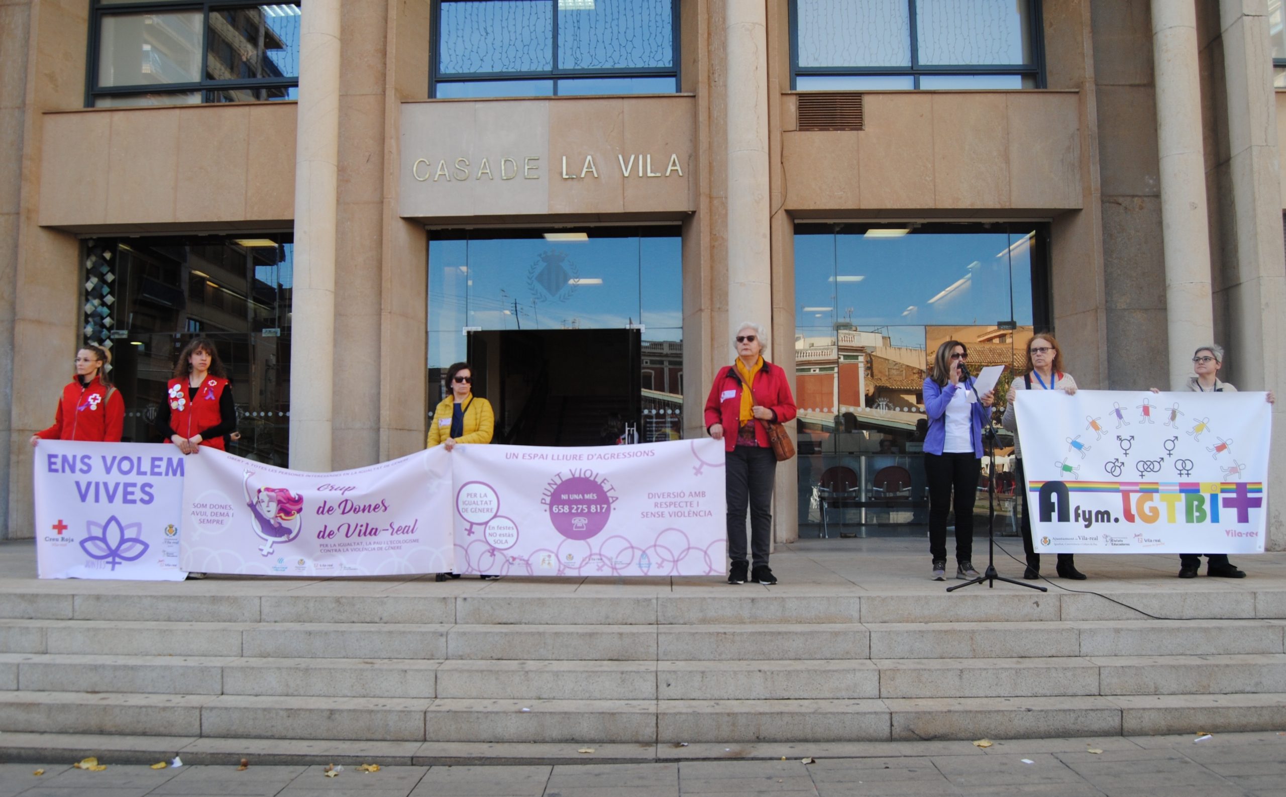 Vila-real llama a erradicar la violencia machista.