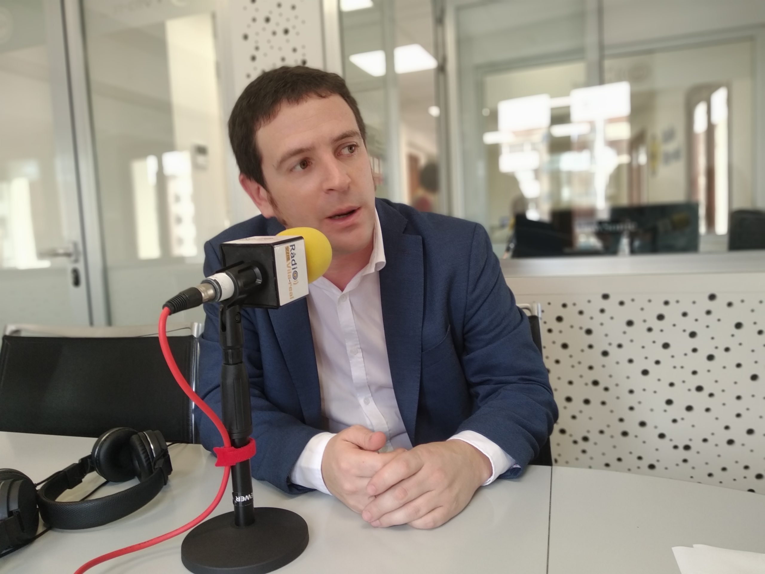 Entrevista con el diputado provincial y edil de Compromís en Castelló, Ignasi Garcia. 27-11-19