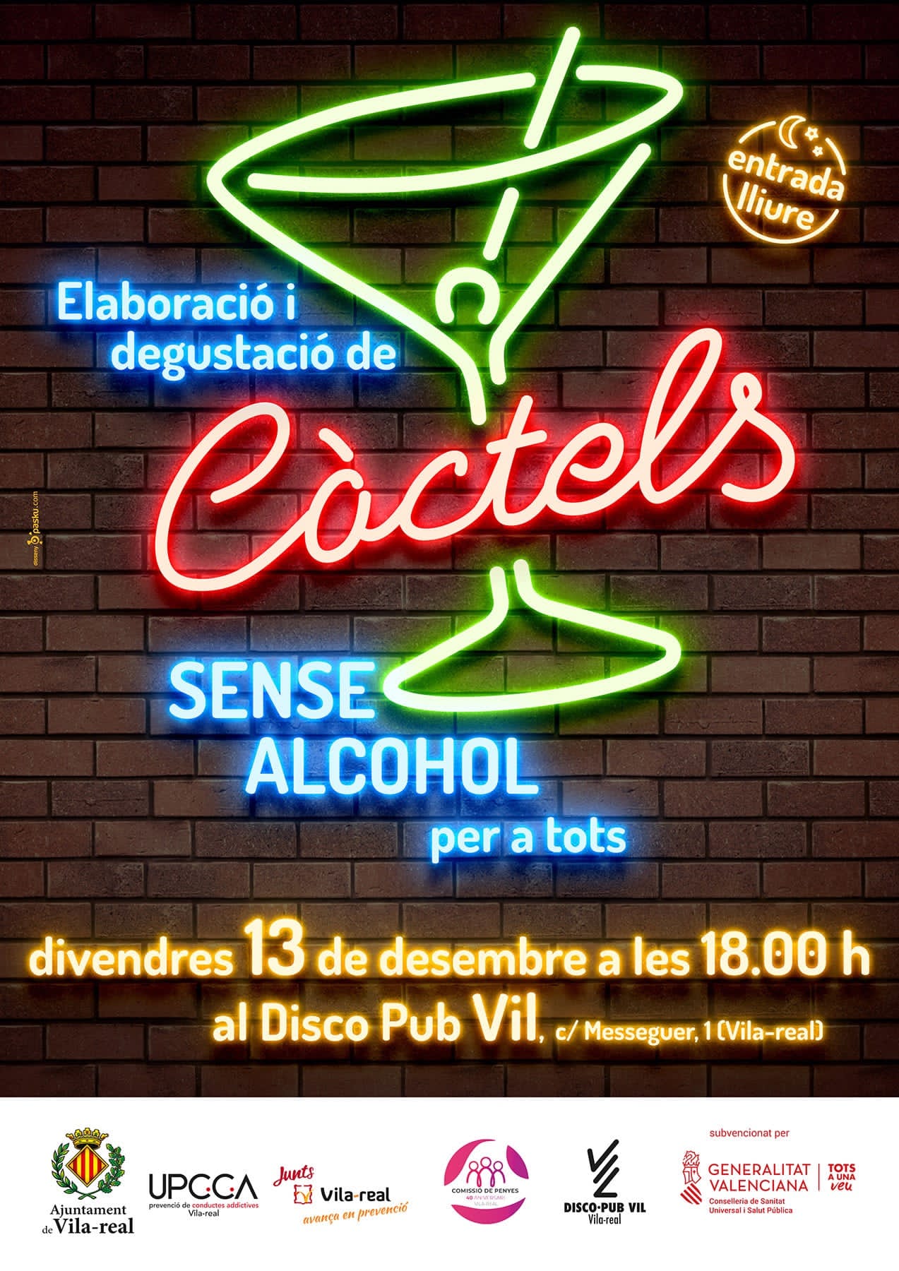 Un taller de cócteles sin alcohol dará opciones de ocio sanas a los jóvenes