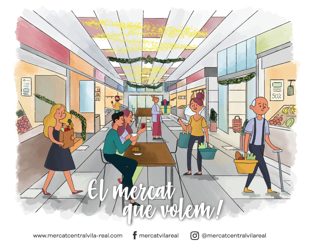 Vila-real programa una fiesta este sábado para dar a conocer el nuevo Mercat Central