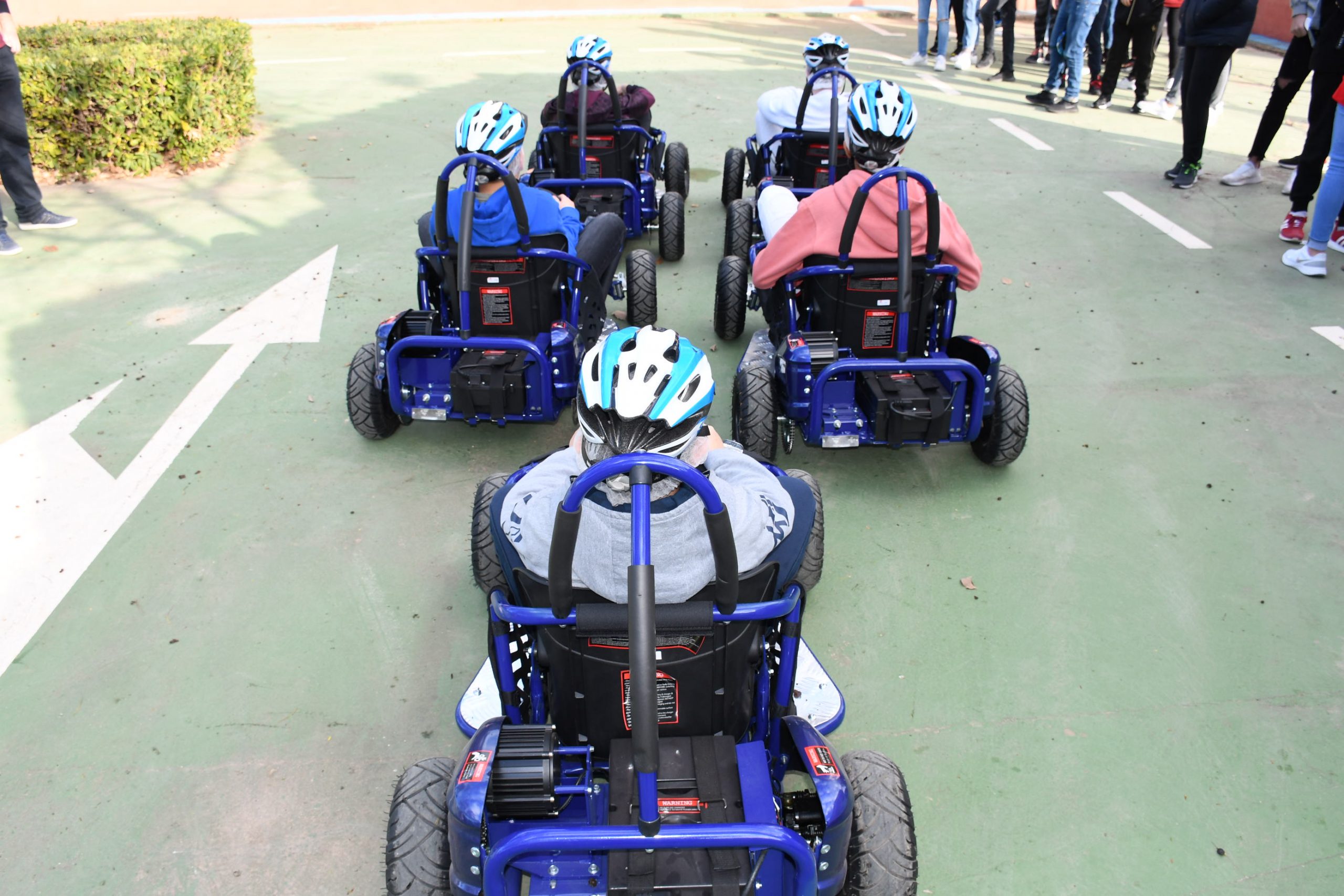 El parque de educación vial de Vila-real incorpora cinco nuevos karts eléctricos