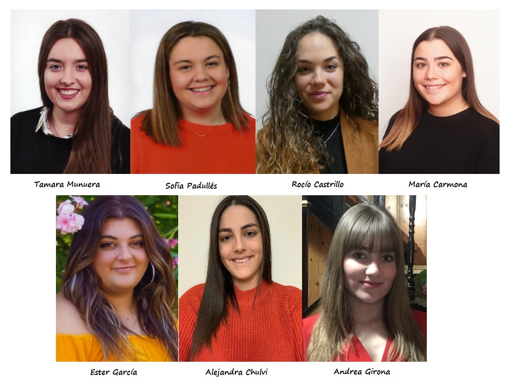 Siete jóvenes integrarán la corte de honor del 2020 en Vila-real