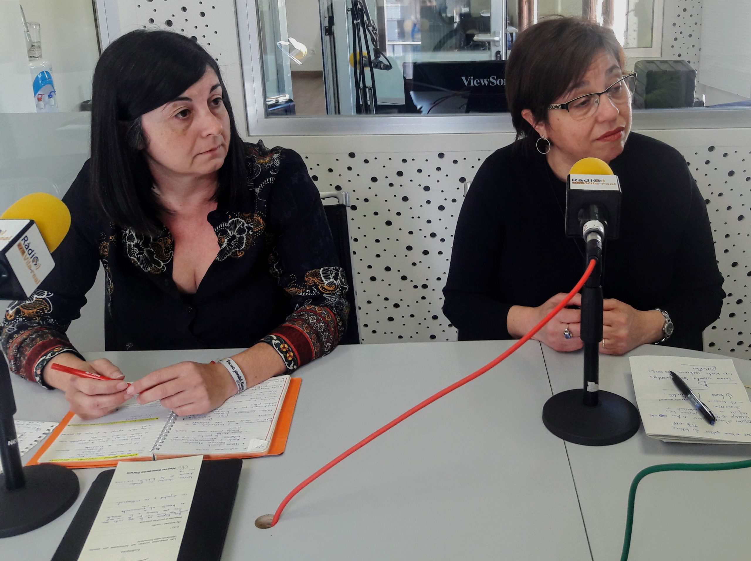 Entrevista a la senadora por el PSPV, Ana Edo, y a la diputada autonómica socialista, Sabina Escrig