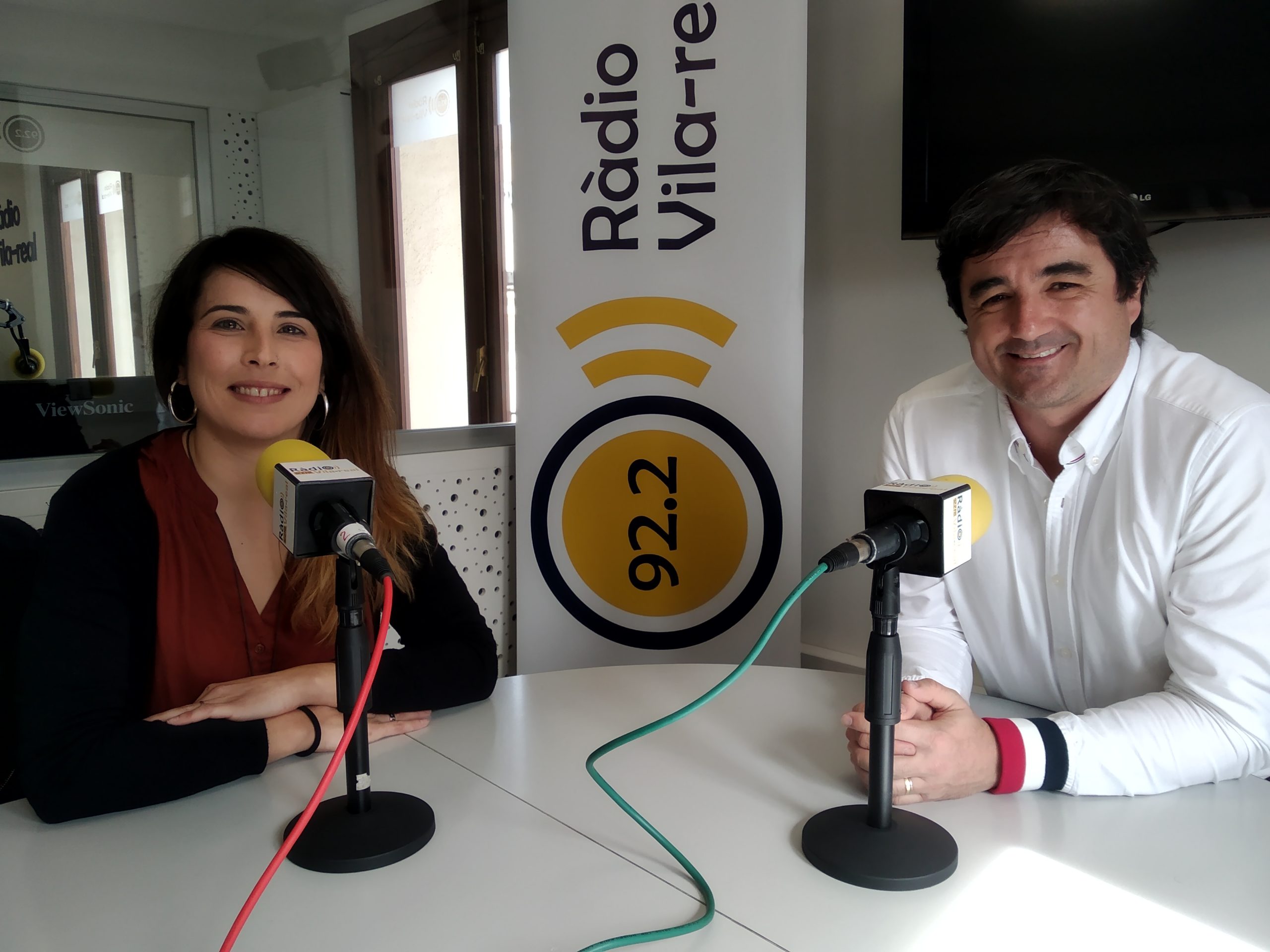 Entrevista con el alcalde de Borriol, Hèctor Ramos, y la edil de Igualdad, Paloma Vicent