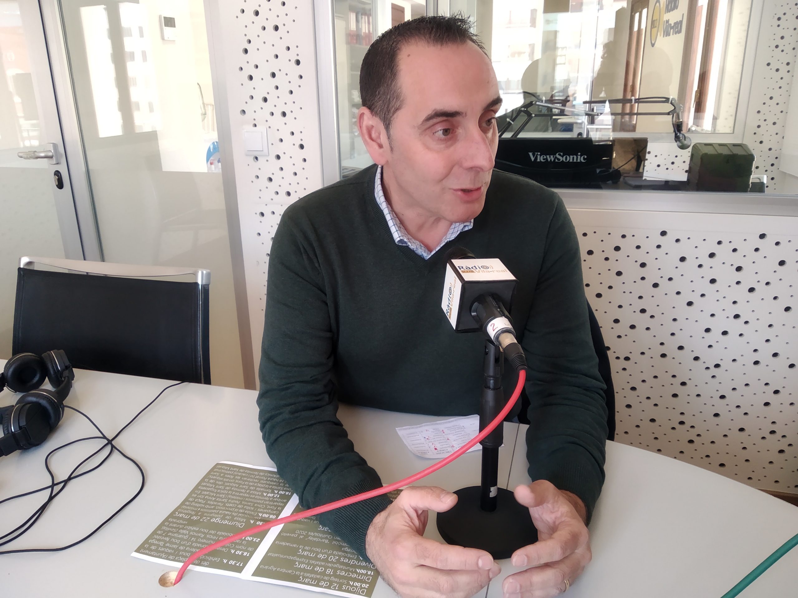 Entrevista al diputado provincial y alcalde de Vilafamés, Abel Ibáñez
