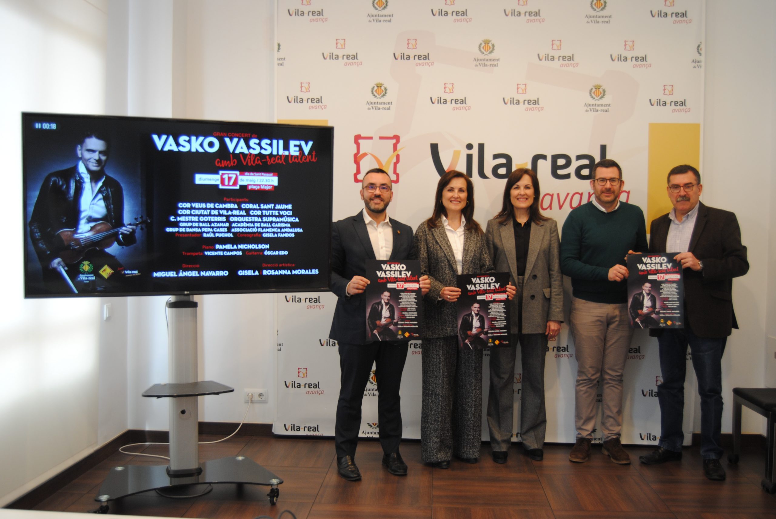 El violinista Vasko Vassilev estará en el primer Vila-real Talent junto a 175 músicos y artistas locales