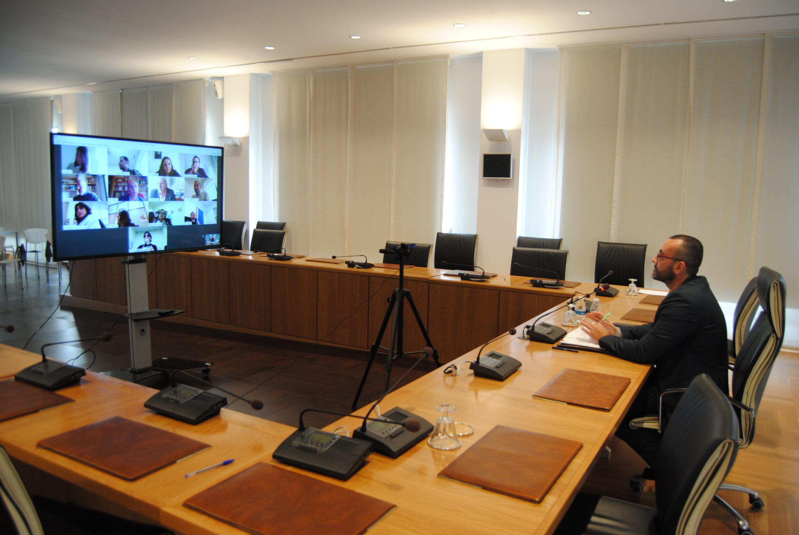 La alianza tecnológica con Telefónica permite al Ayuntamiento de Vila-real disponer de forma gratuita de una plataforma para videoconferencias