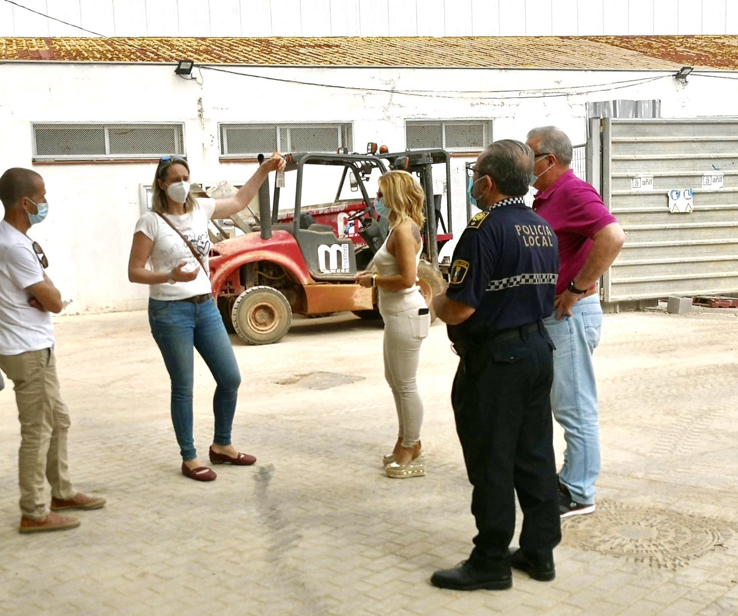 Almassora diseña zonas verdes y más seguridad vial para abrir el colegio Regina Violant