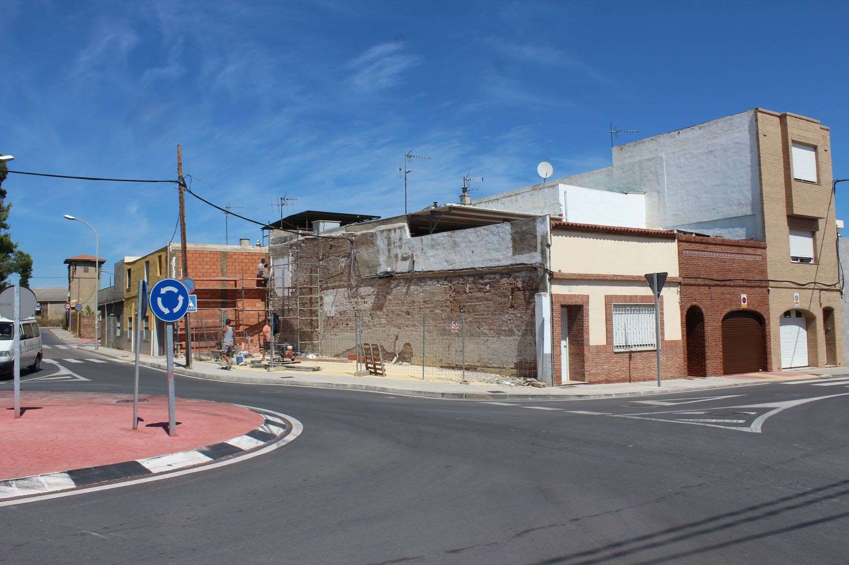 Territorio aumenta la seguridad peatonal y dignifica el cruce entre la calle Encarnación y el camino Vell Onda-Castelló de Vila-real