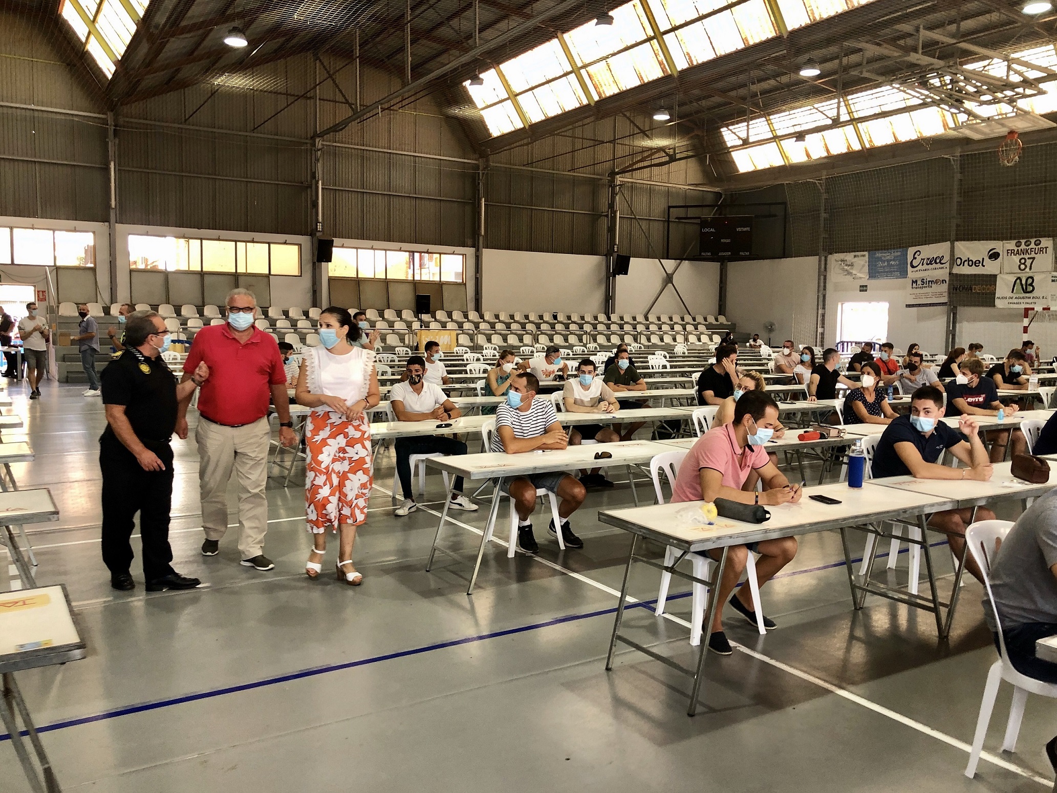 Más de 250 aspirantes inician las pruebas para 10 plazas de policía en Almassora