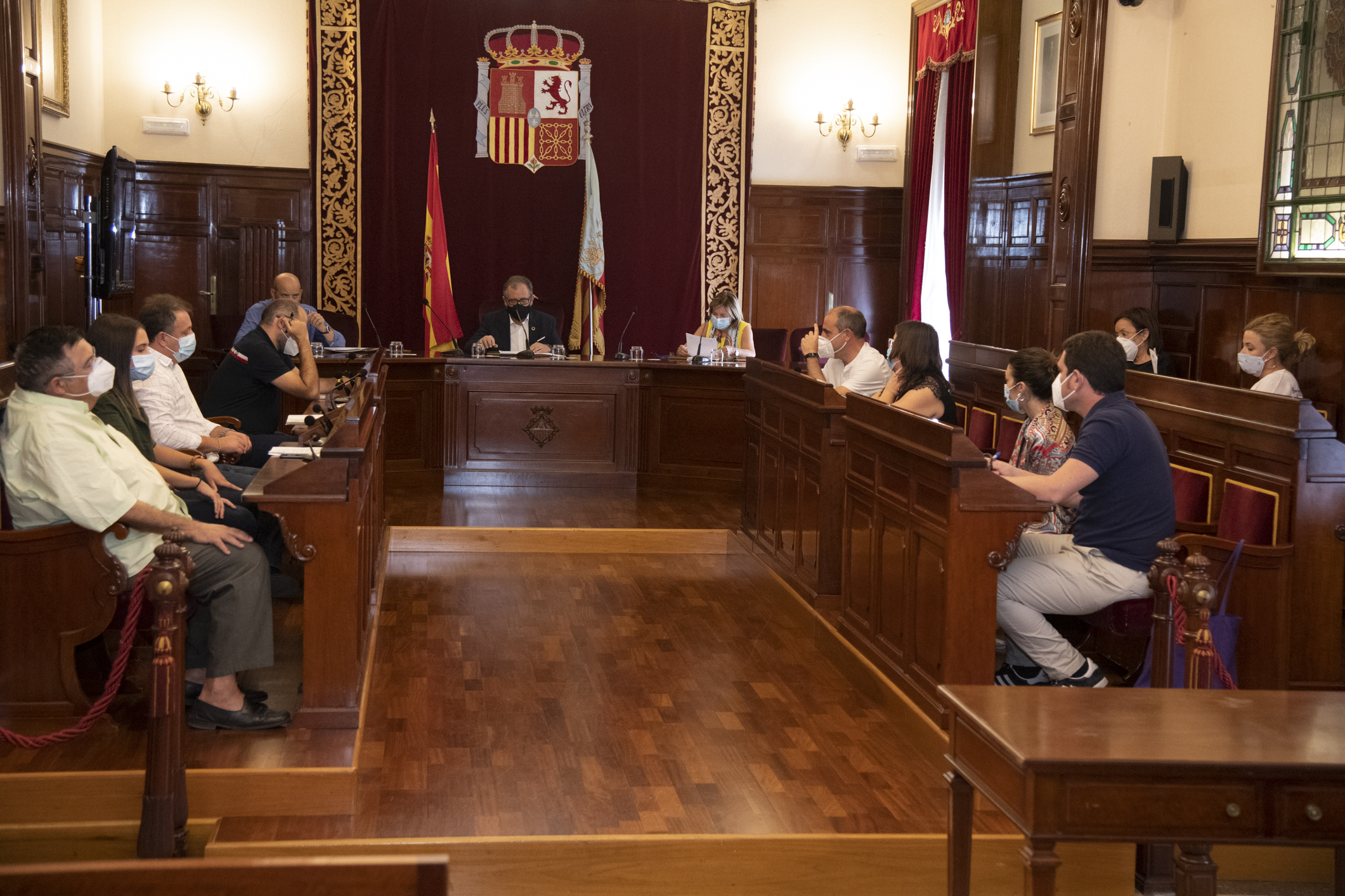 El equipo de gobierno de la Diputación consensúa una moción para reclamar al Estado suficiencia financiera y autonomía presupuestaria