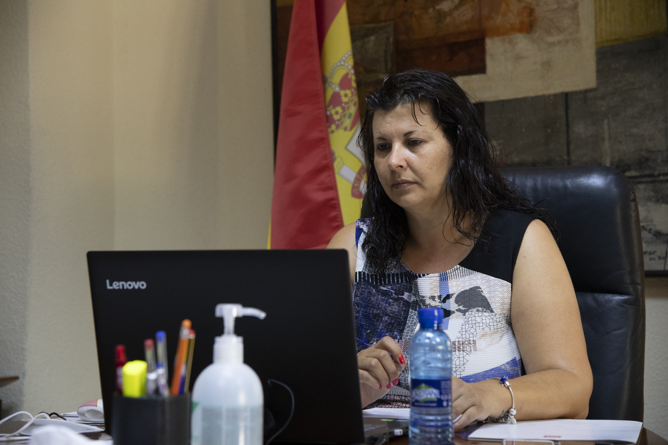 La Diputación aplica el protocolo sanitario de prevención frente a la Covid-19 tras un caso positivo de un alumno de educación especial de Penyeta Roja