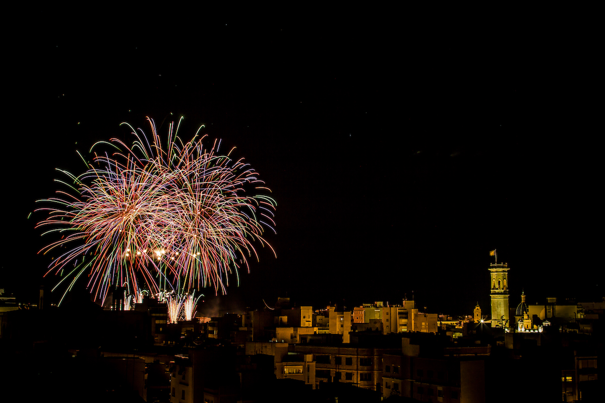 Burriana vivirá el día de su patrona con espectáculos de fuegos artificiales desde casa