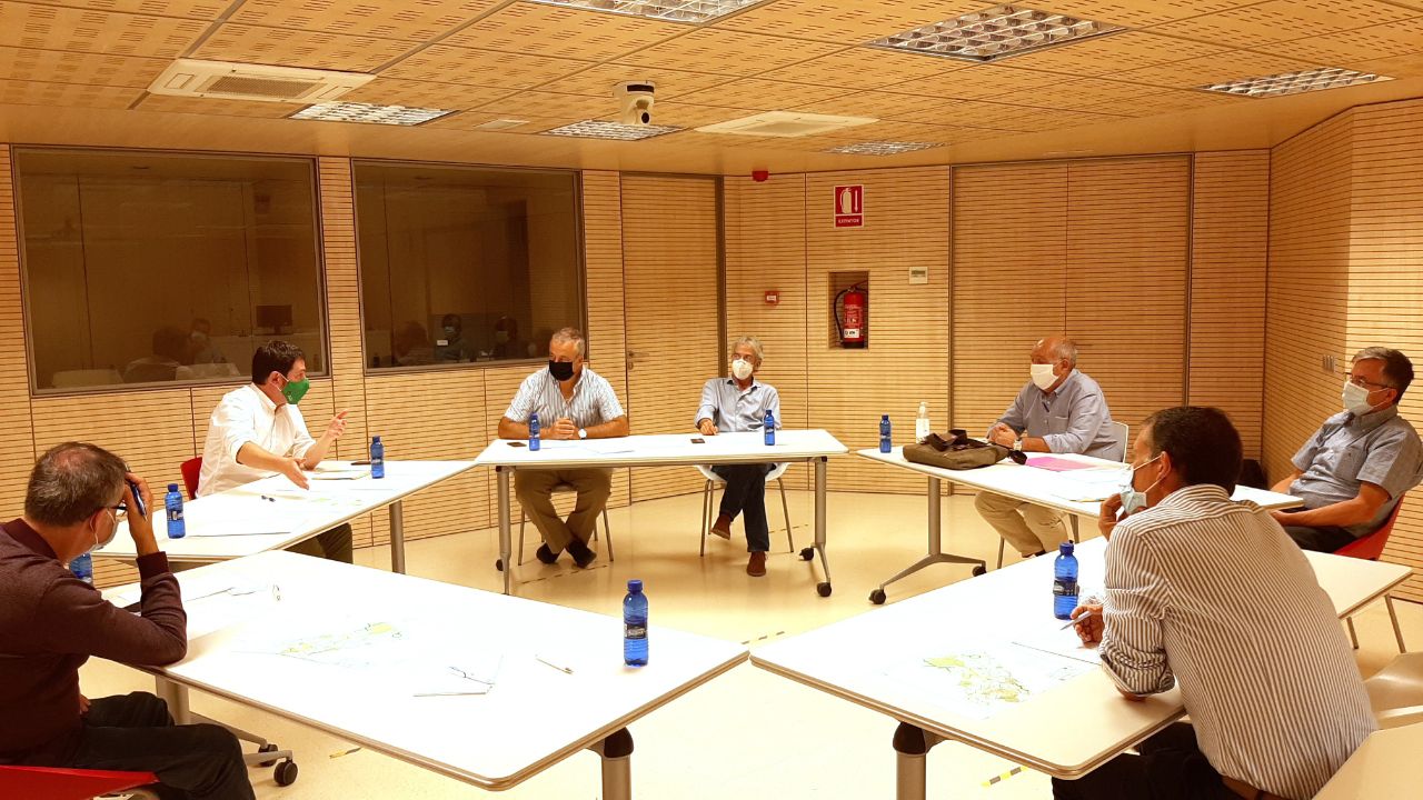 La Diputación de Castellón y la Dirección General del Agua inician la planificación de acciones del Plan Director
