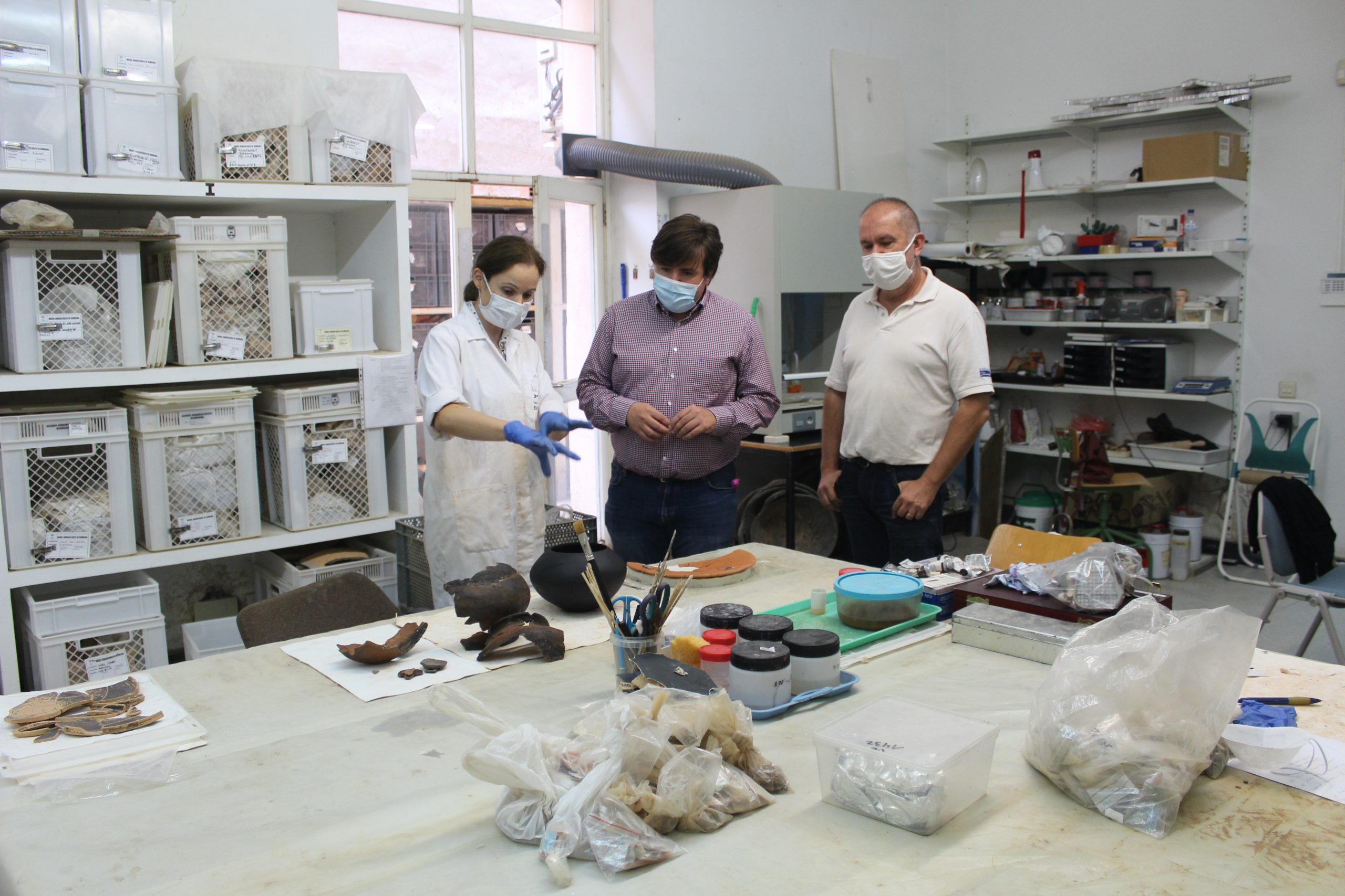 El Museo Arqueológico de Borriana restaura 12 nuevas piezas arqueológicas