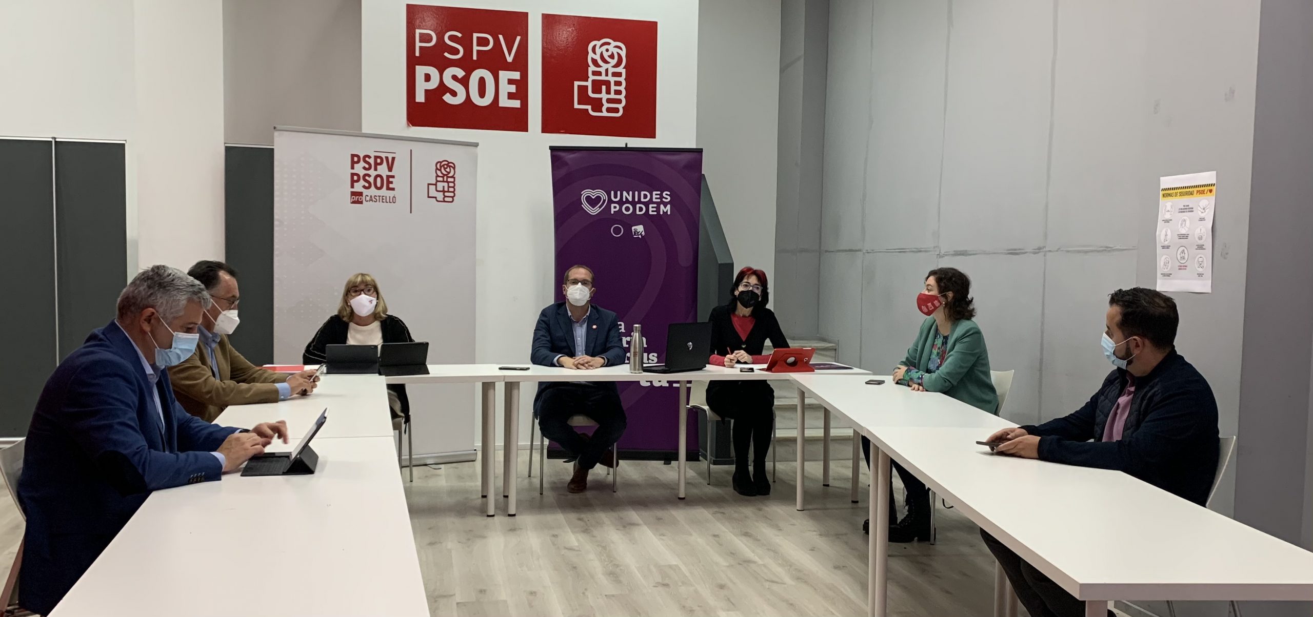 PSPV-PSOE y Unides Podem valoran el incremento de las inversiones en un 83% para la provincia de Castelló frente a la austeridad y los recortes del PP
