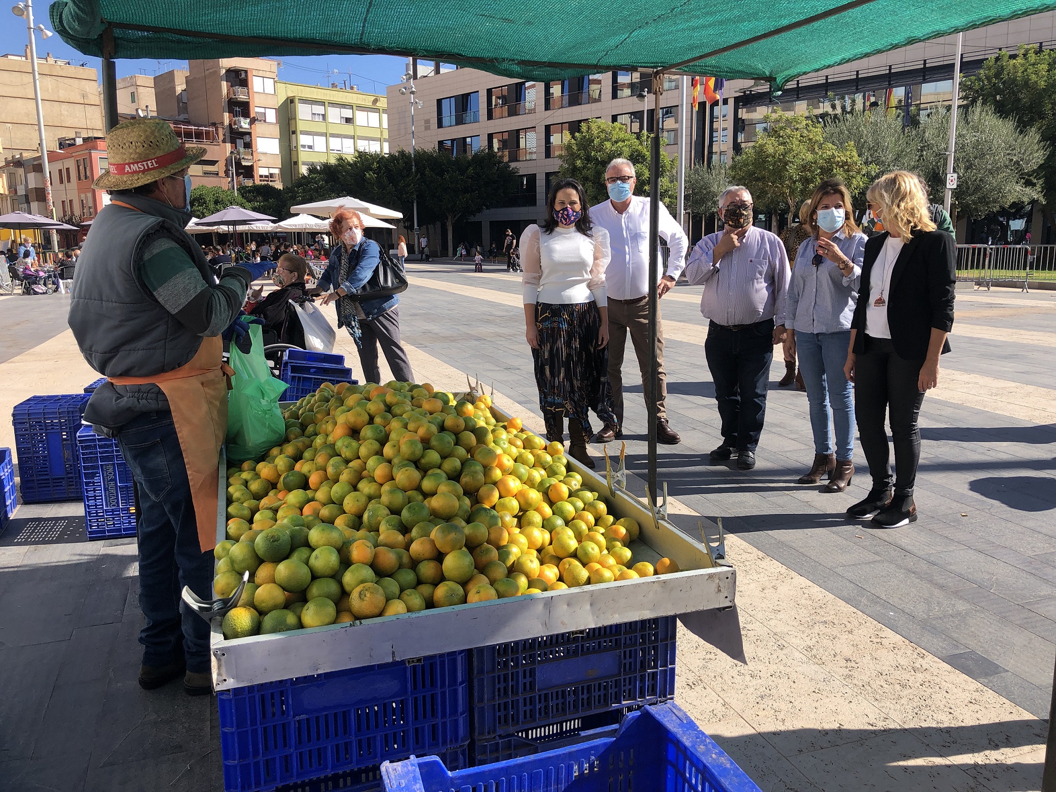 Almassora abre el IX Mercat de la Taronja en apoyo de la agricultura local