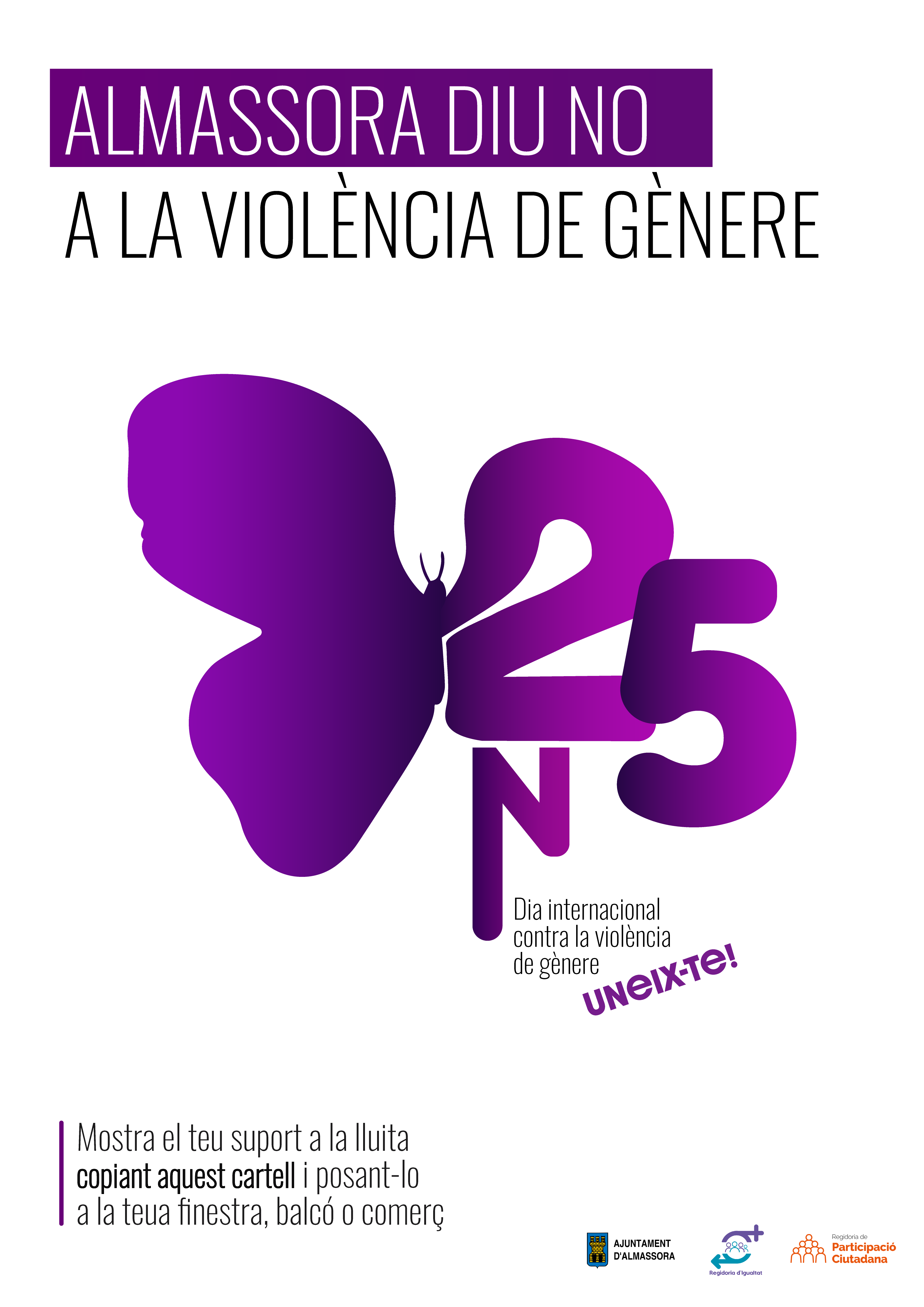 Almassora lucha contra la violencia de género con actividades gratuitas
