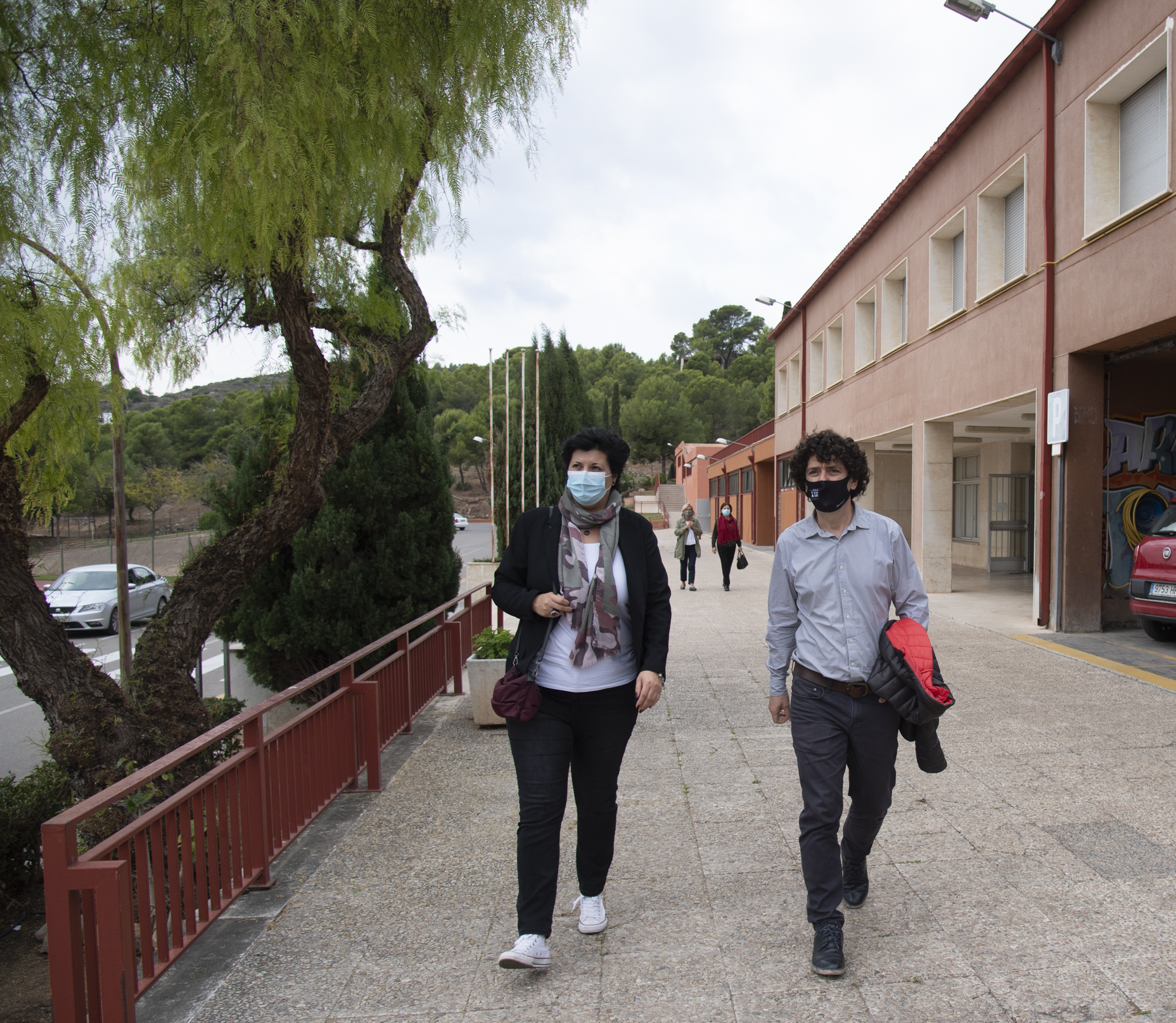 La Diputación está dispuesta a adelantar fondos para que las obras de rehabilitación del colegio de Penyeta Roja se inicien al finalizar el presente curso