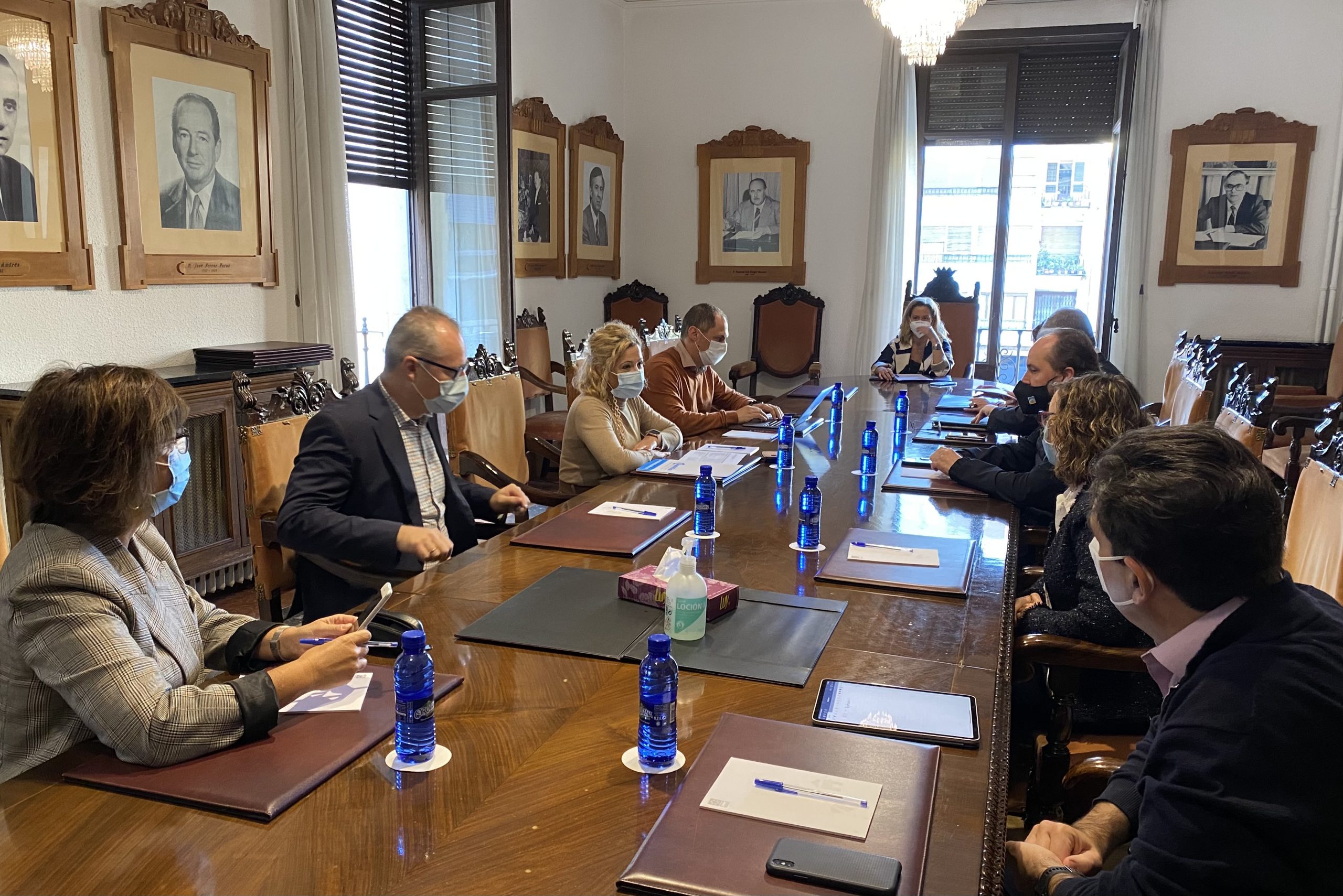 Virginia Martí traslada al sector que la Diputación prevé incrementar en 2021 el presupuesto del Patronato Provincial de Turismo