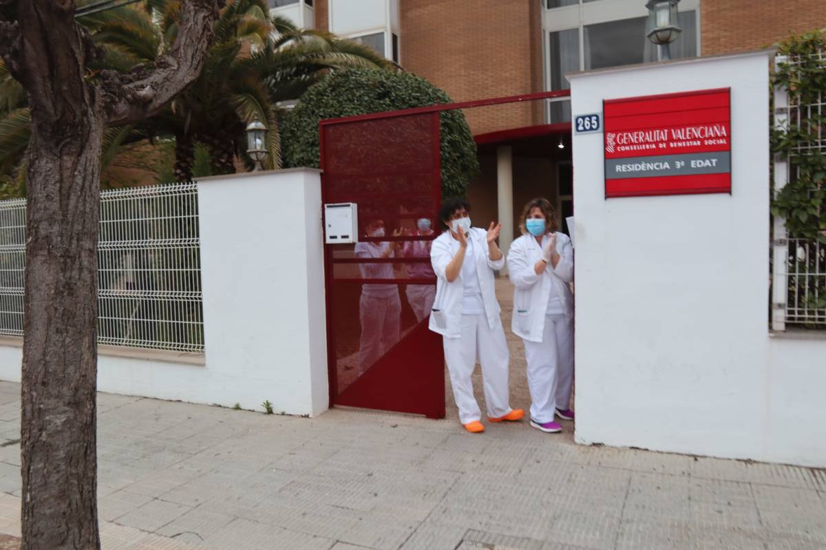 Confirmado un empleado infectado de covid-19 en la residencia y centro de día de la Virgen de Gracia de Vila-real