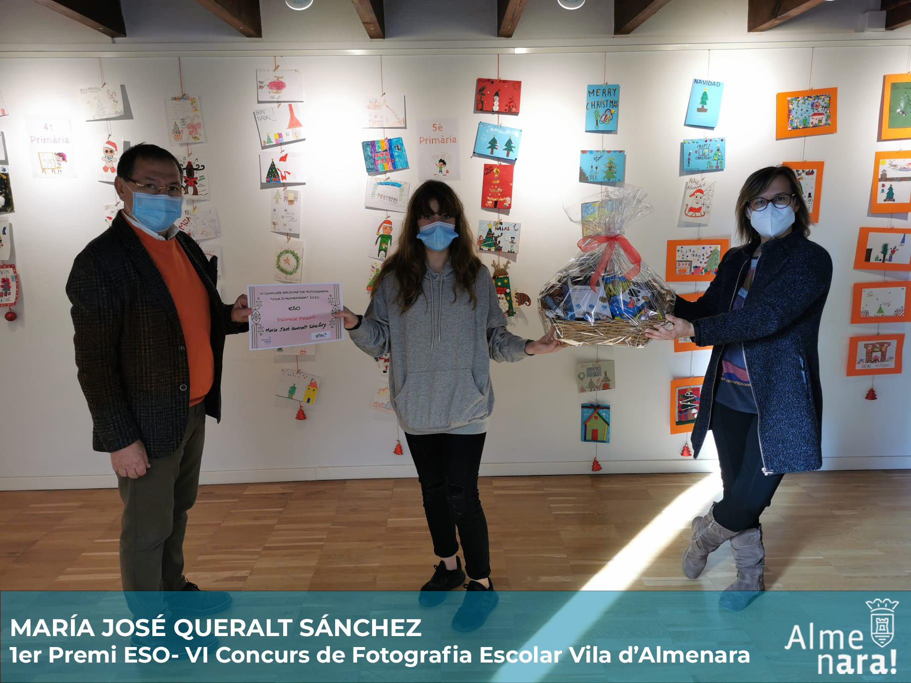 Almenara entrega los premios del concurso de fotografías escolar «Vila d’Almenara 2020»