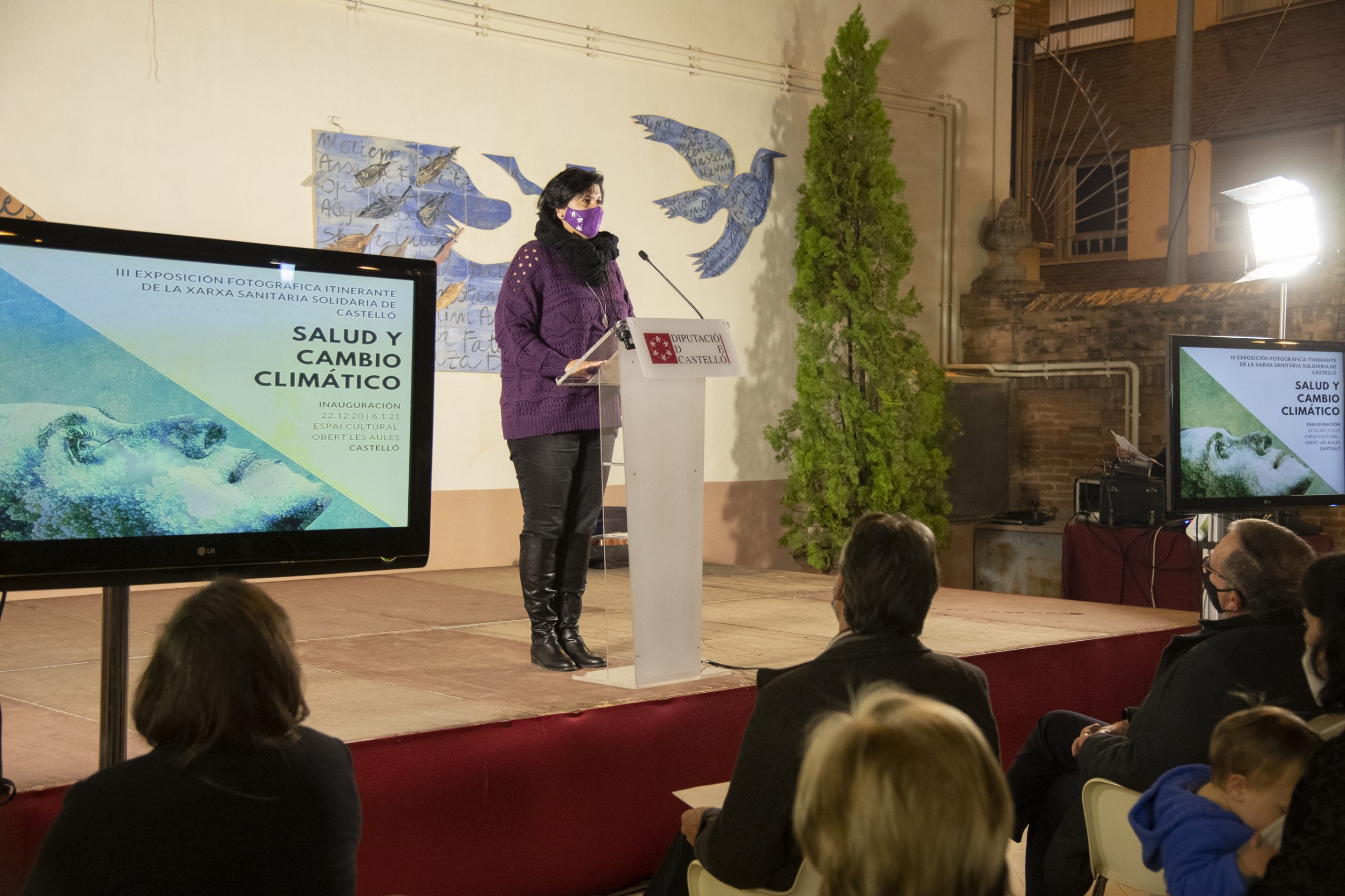 La Diputación de Castellón moviliza a la población contra el cambio climático con una exposición fotográfica con la Xarxa Sanitària Solidària