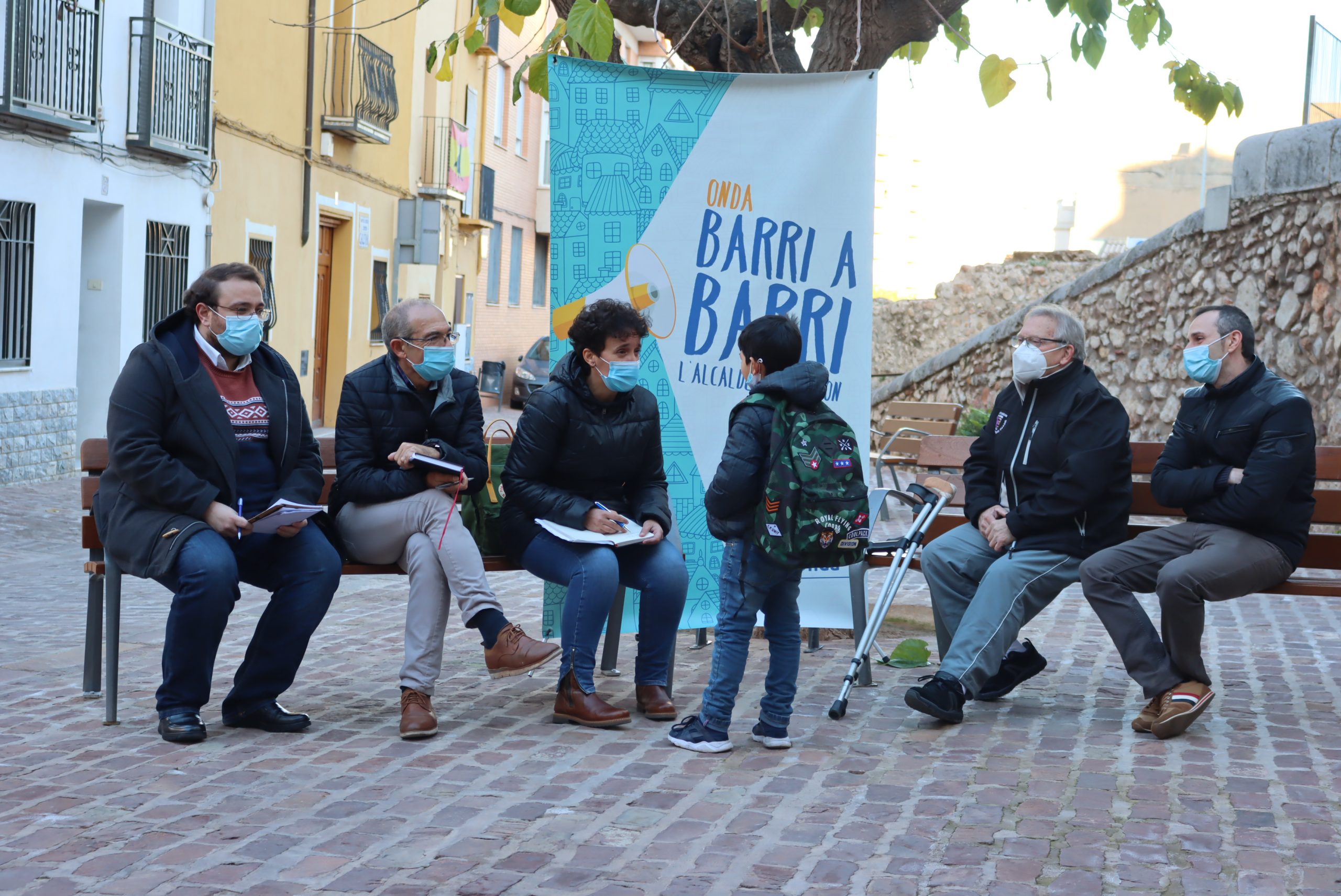 El equipo de Ballester regresa a las plazas para reactivar la campaña de escucha ciudadana ‘Onda barri a barri’