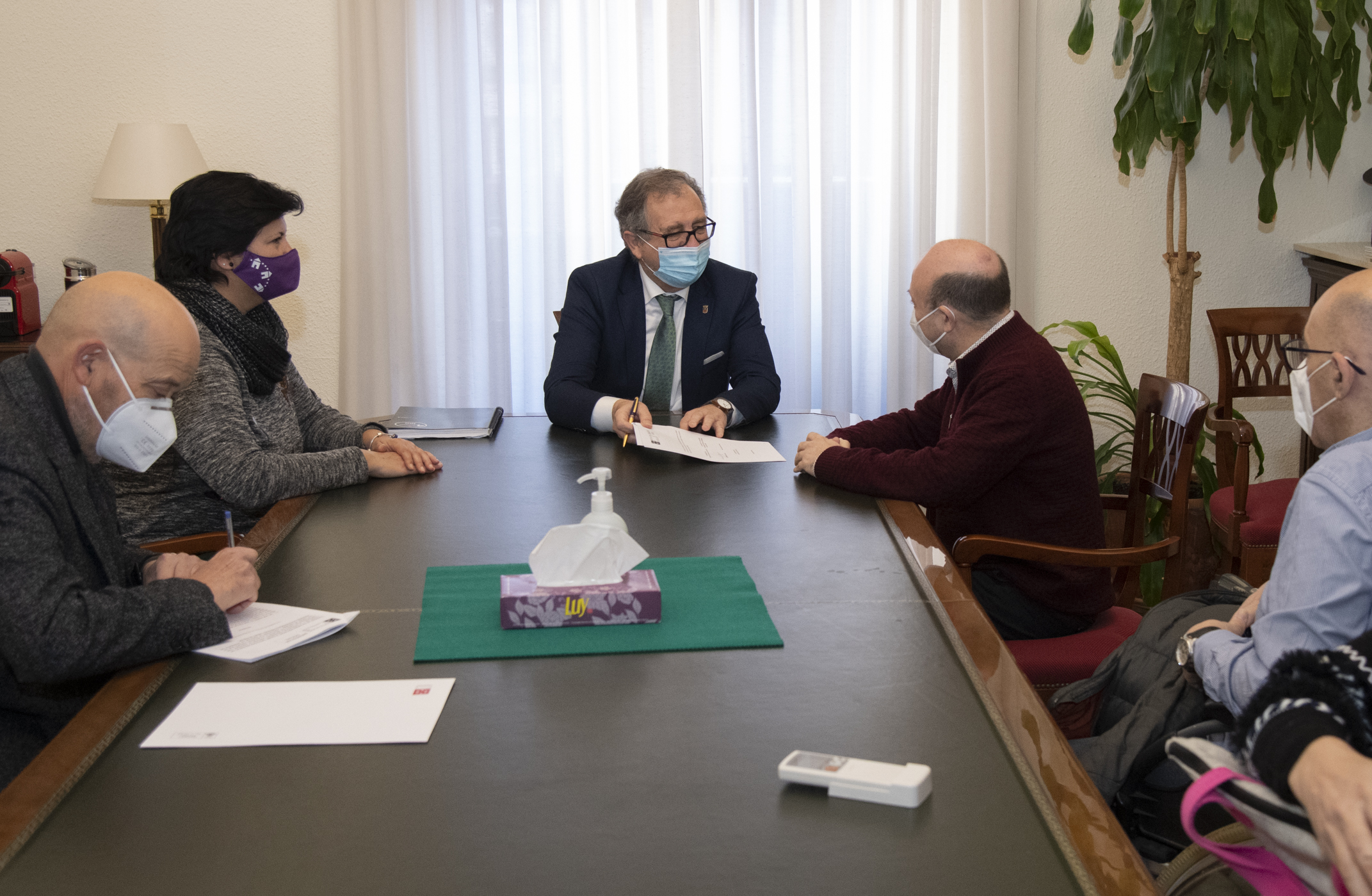 La Diputación de Castellón destina 45.000 euros a mejorar las instalaciones de la residencia ‘Maset’ de Frater
