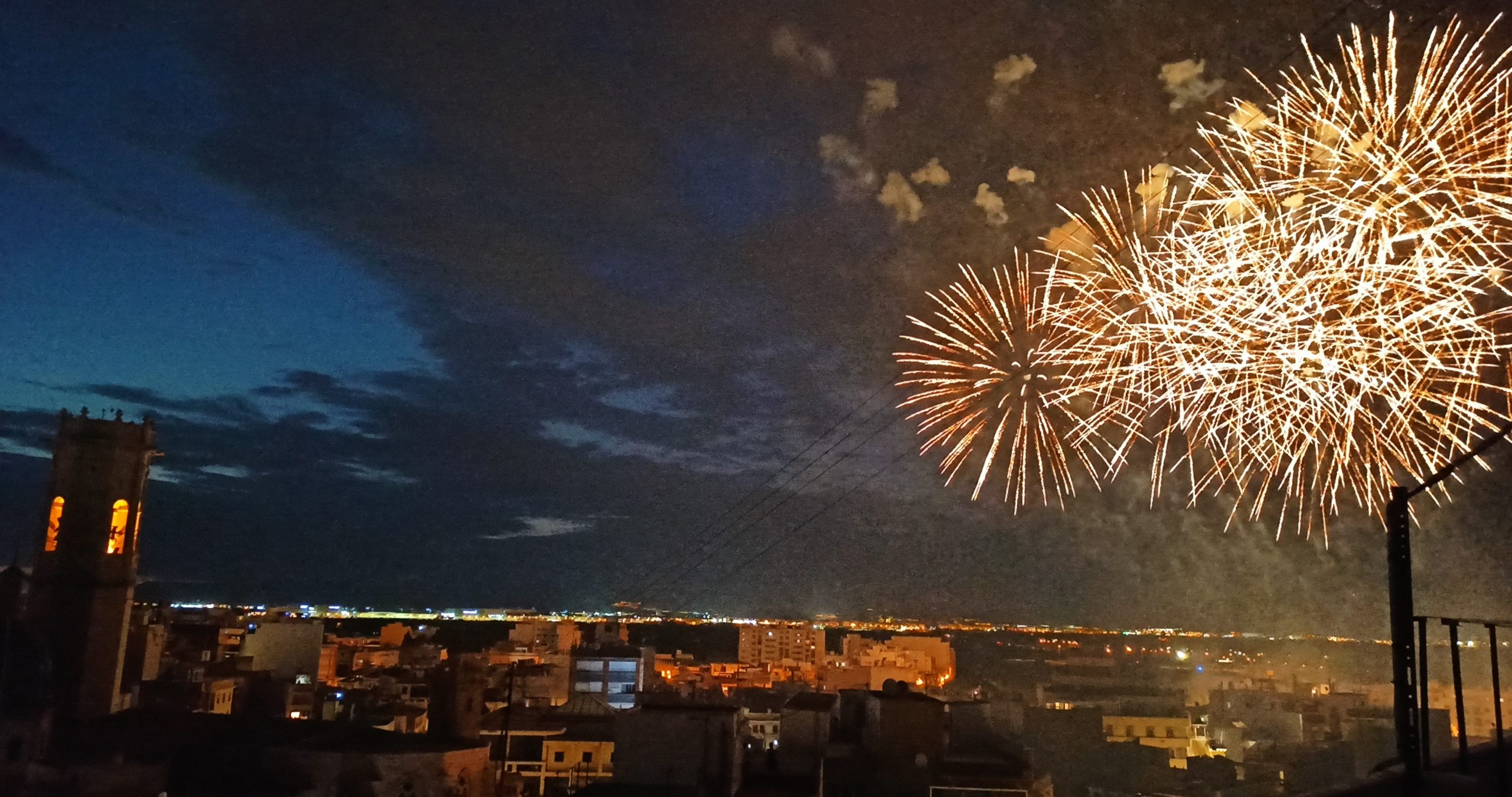 Burriana vivirá el fin de año desde casa con las campanadas en forma de carcasas y espectáculos de fuegos artificiales