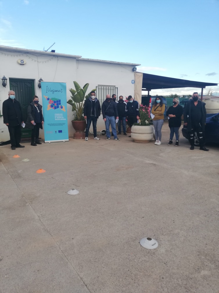 Las 45 personas participantes del proyecto ‘Il·lusiona’t’ finalizan con éxito su formación ocupacional en Borriana