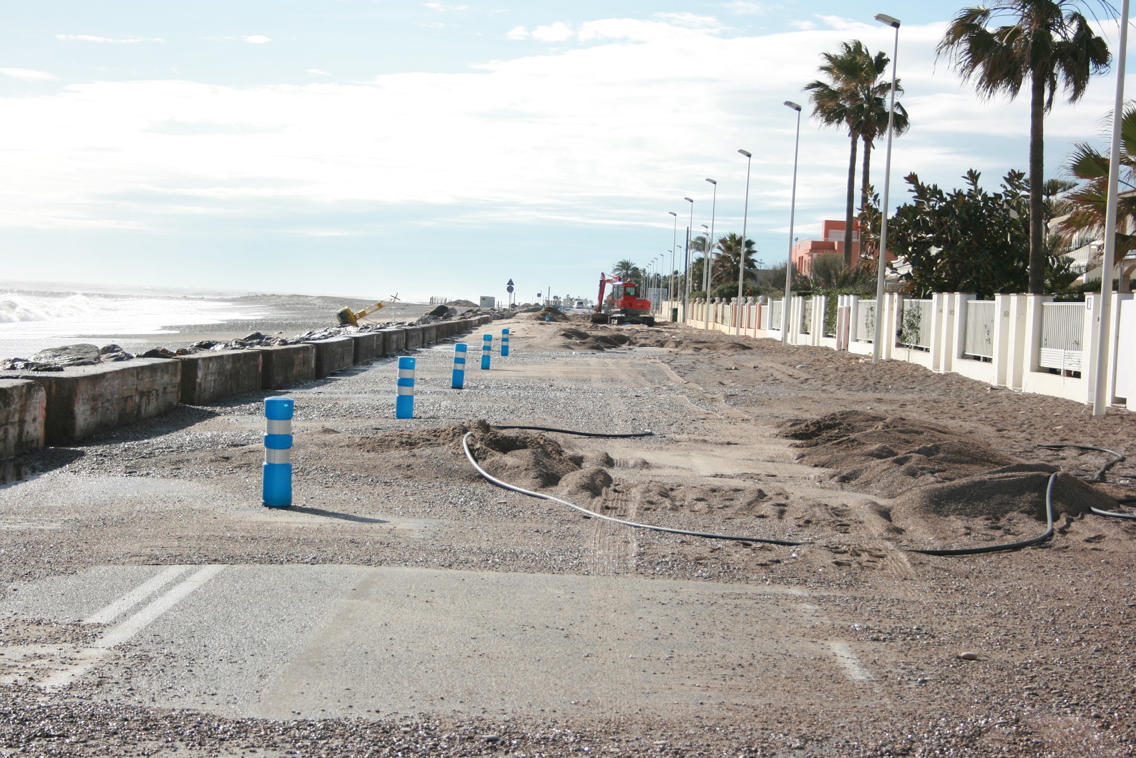 Almassora reclamará el jueves a Costas la defensa de la playa frente a temporales