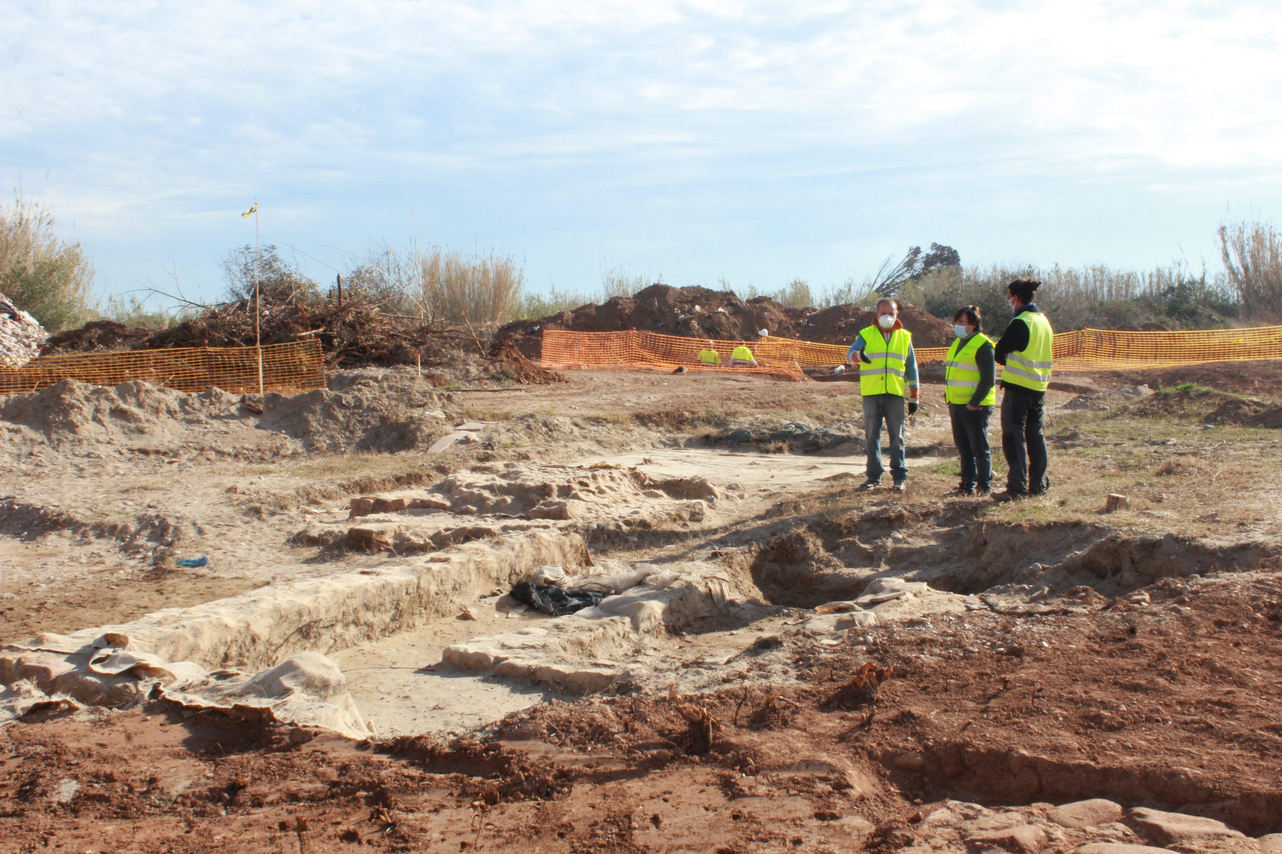Descubren nuevas dependencias en el yacimiento arqueológico de la villa romana de Sant Gregori de Burriana