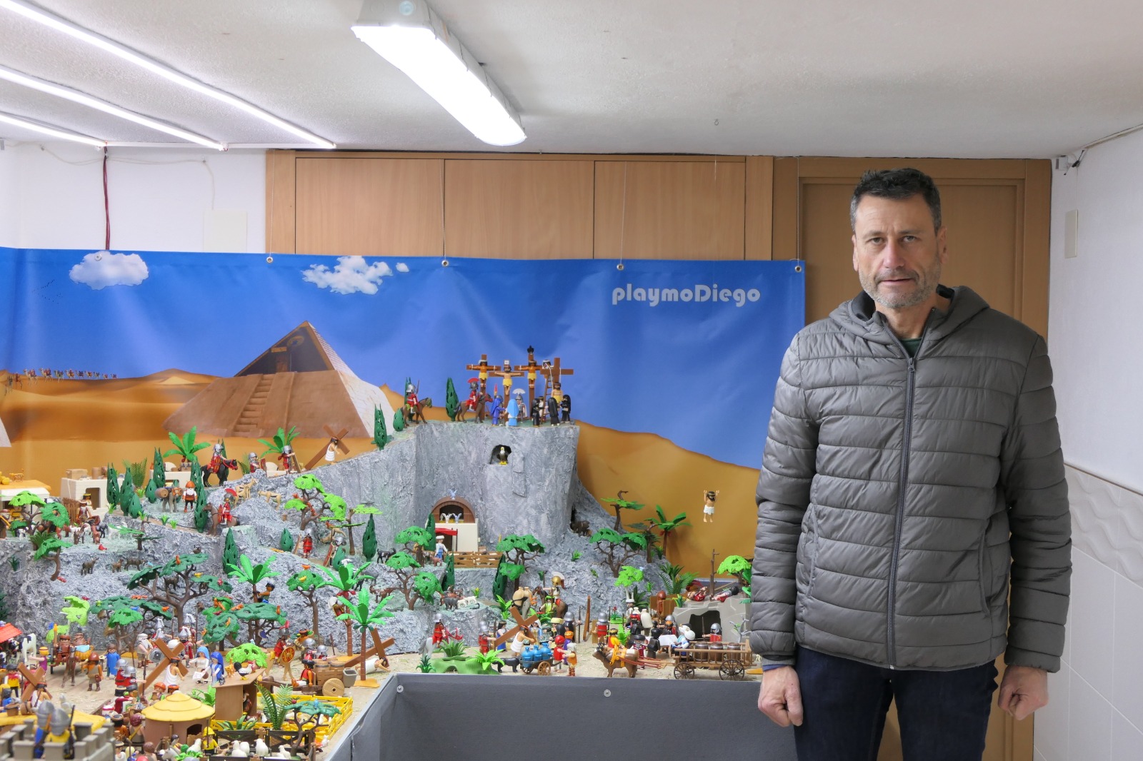 La pasión de Cristo en forma de Playmobil gracias  Diego Pérez