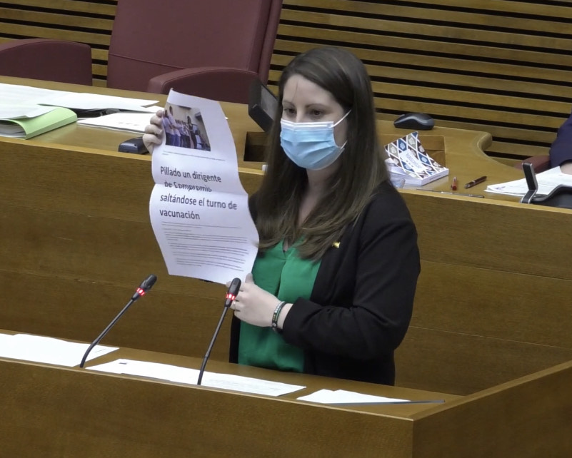 Ana Vega (VOX): “La mejor comisión de investigación sobre las irregularidades en la pandemia será en un juzgado de instrucción”