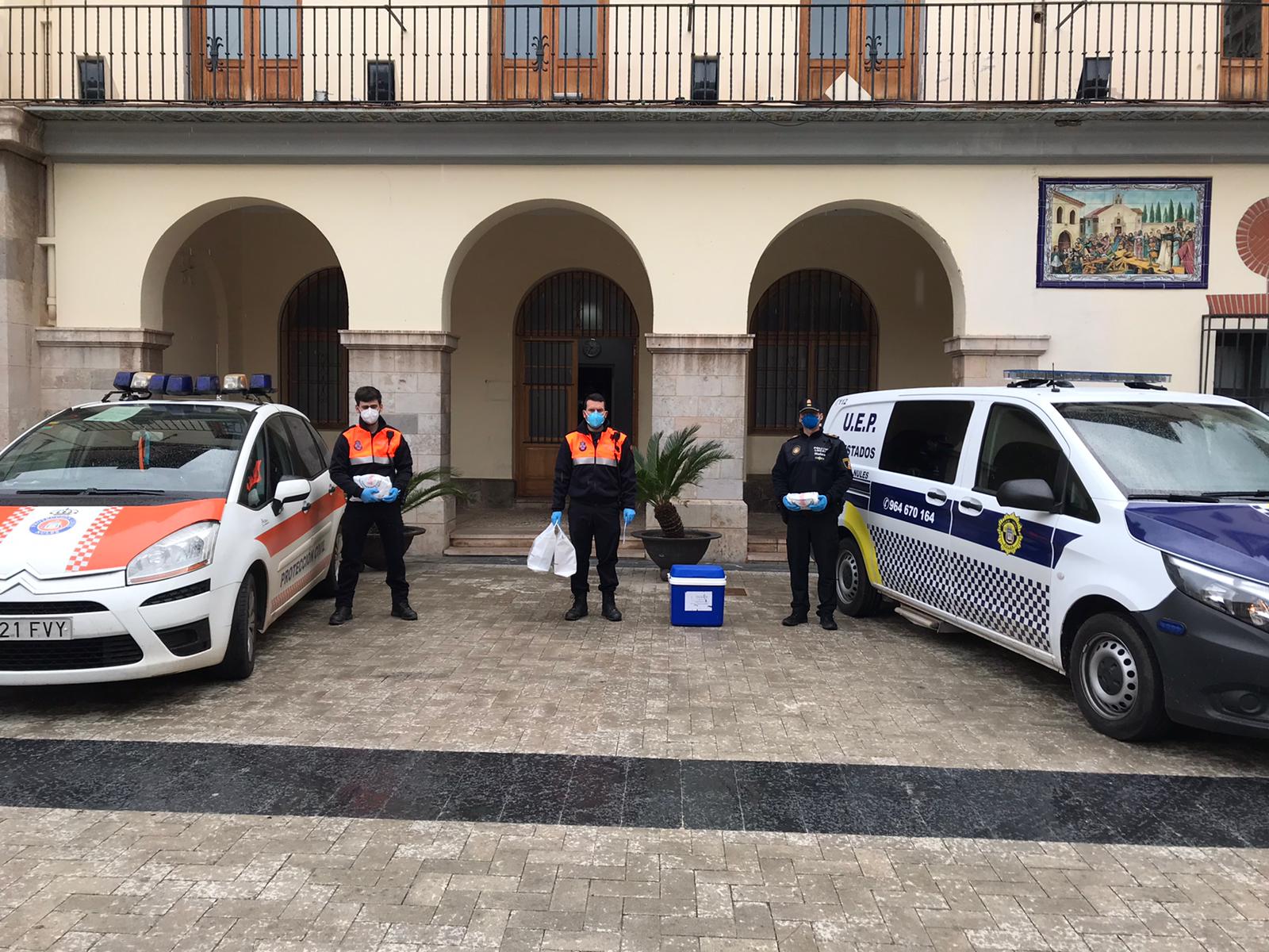 Nules recuerda en el Día Internacional del Voluntariado de Protección Civil la labor realizada ante la pandemia