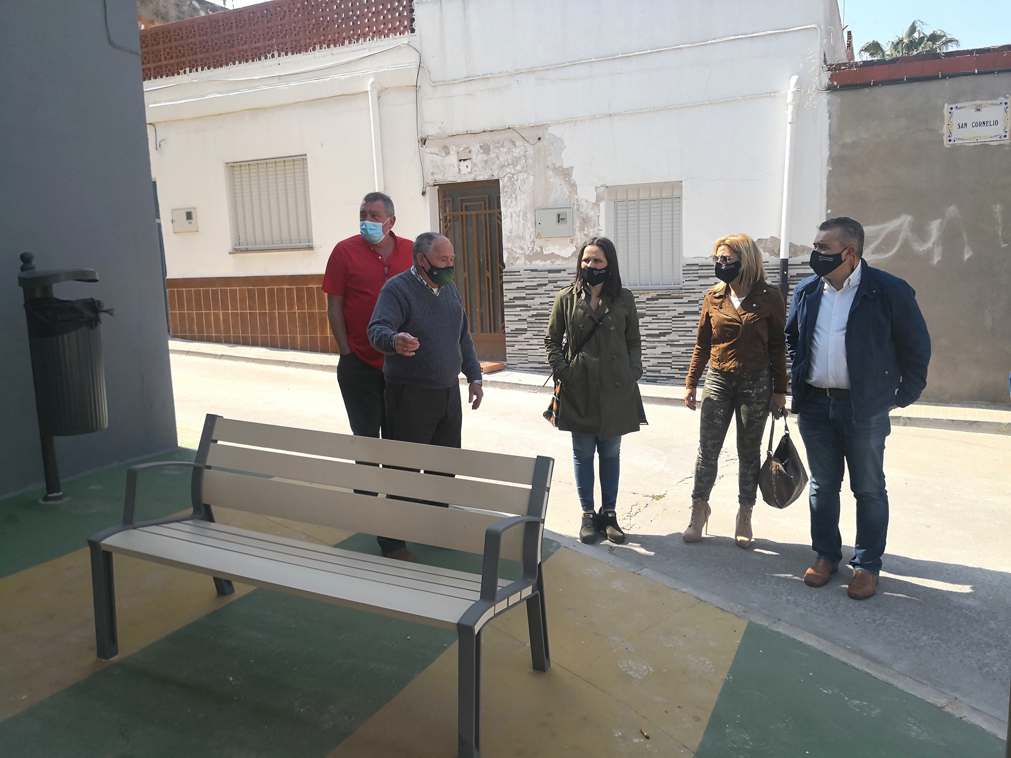 Almassora presenta al vecindario de Corell la remodelación del barrio que superará el millón de euros