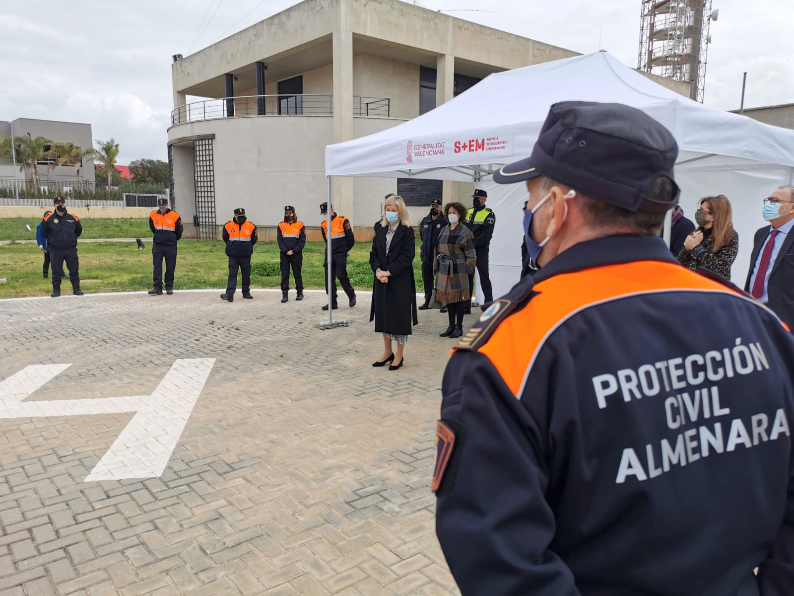 La agrupación local de protección civil de Almenara representa a la provincia en el Día Mundial del Voluntariado de Protección Civil