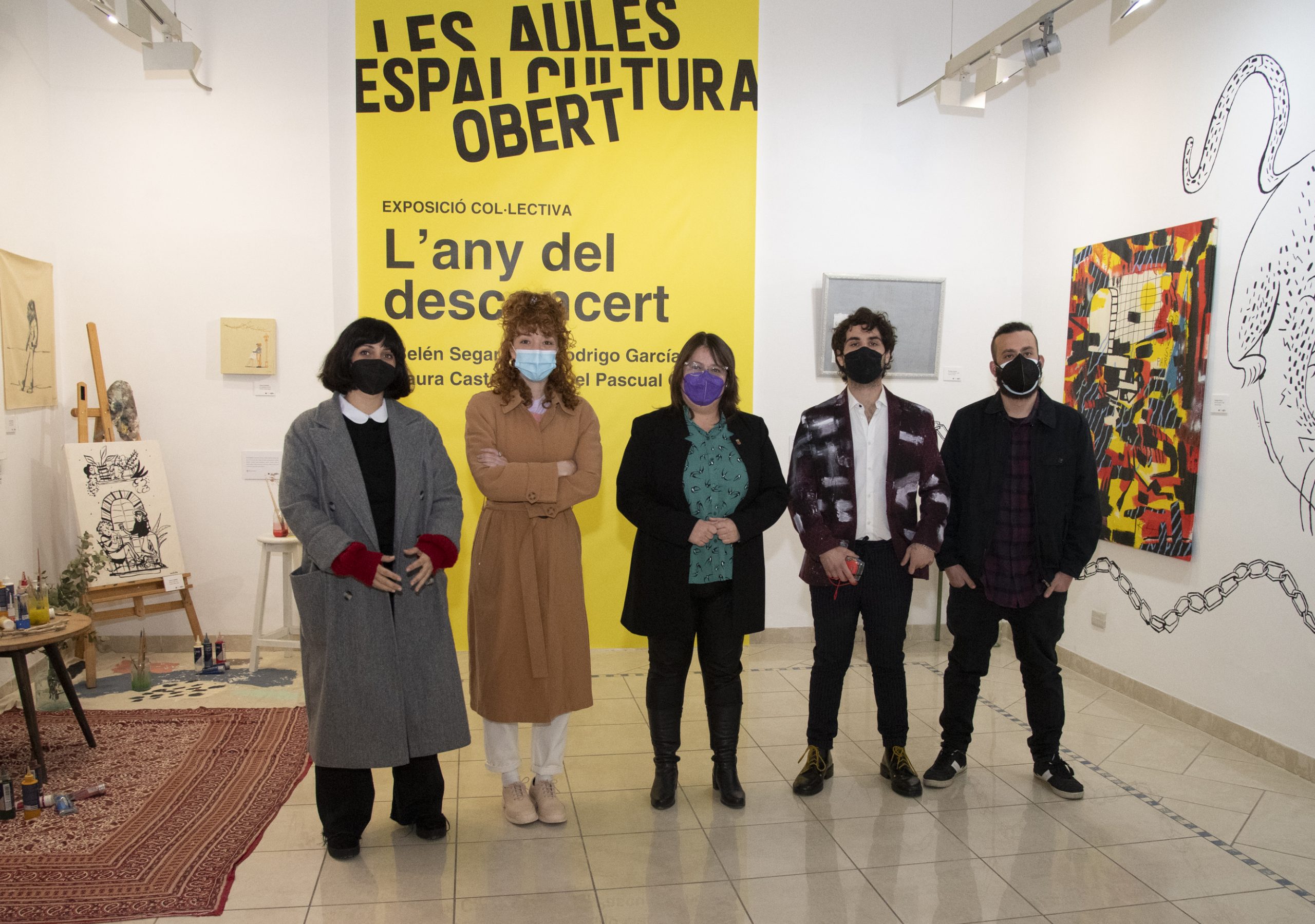 Ruth Sanz abre Les Aules al talento joven con el estreno del nuevo modelo de gestión del centro cultural de la Diputación de Castellón