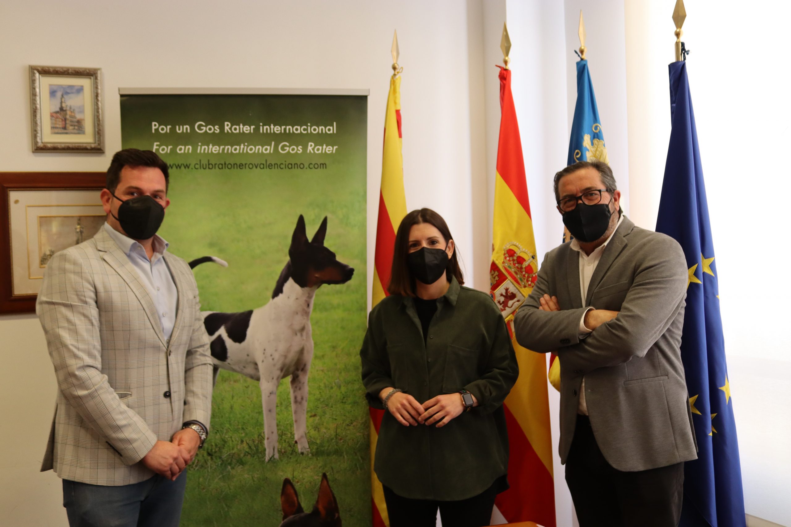 Tradiciones muestra su respaldo al Club del Perro Ratonero Valenciano para el reconocimiento internacional de la raza