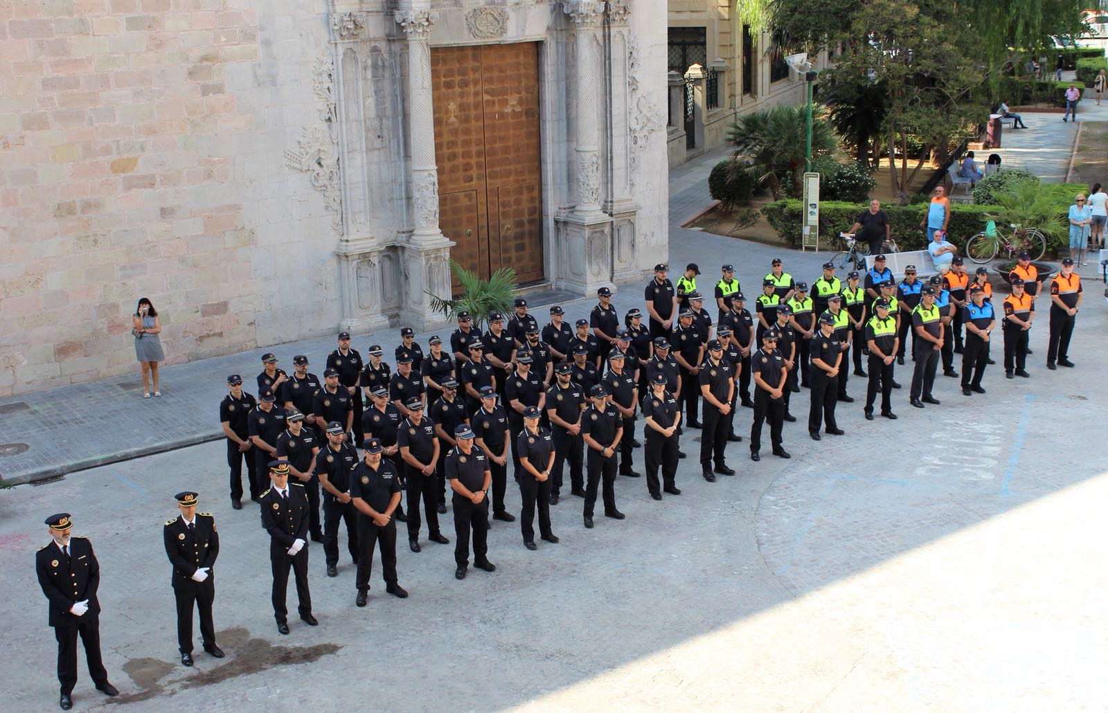 Alrededor de 60 policías locales de Burriana menores de 55 años recibirán la primera dosis de la vacuna contra la Covid