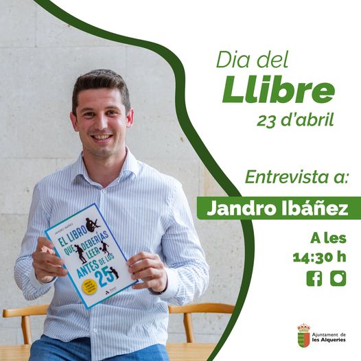 Jandro Ibáñez nos presenta ‘El libro que deberías leer antes de los 25’