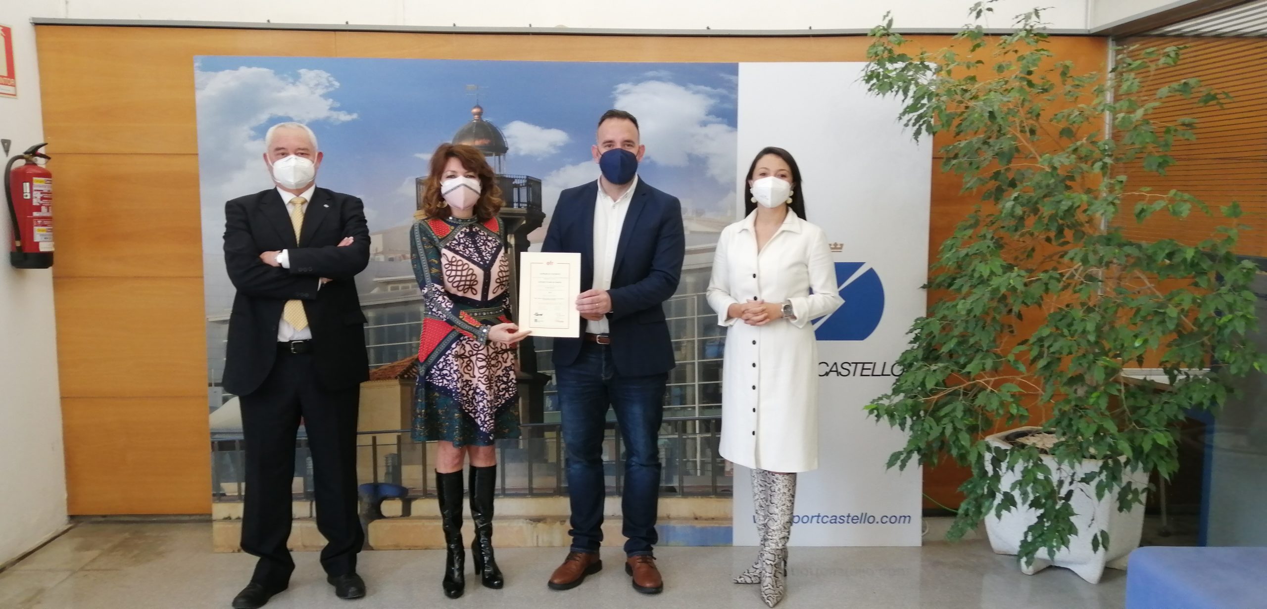 La Autoridad Portuaria de Castellón recibe el certificado EFR a la empresa familiarmente responsable